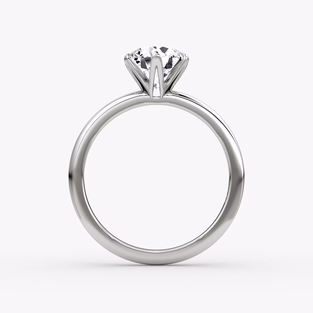 V | Rund | Platin | bandAccent: Ohne Pavé-Besatz | caratWeight: 2.0ct | diamondOrientation: vertical