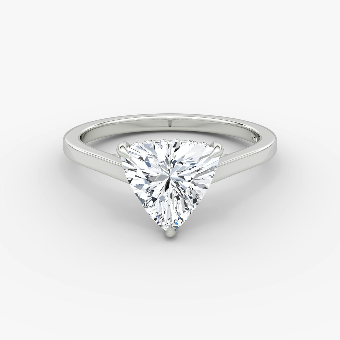 undefined | Trillion | 18k | Or blanc | bandAccent: Simple | diamondOrientation: vertical | caratWeight: other