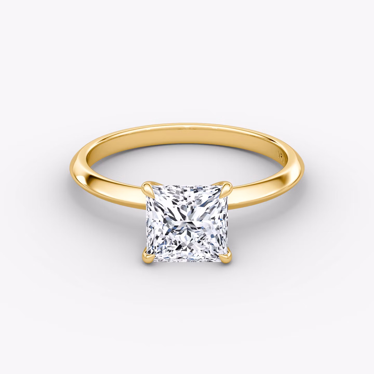 The Knife-Edge Princess | Yellow Gold