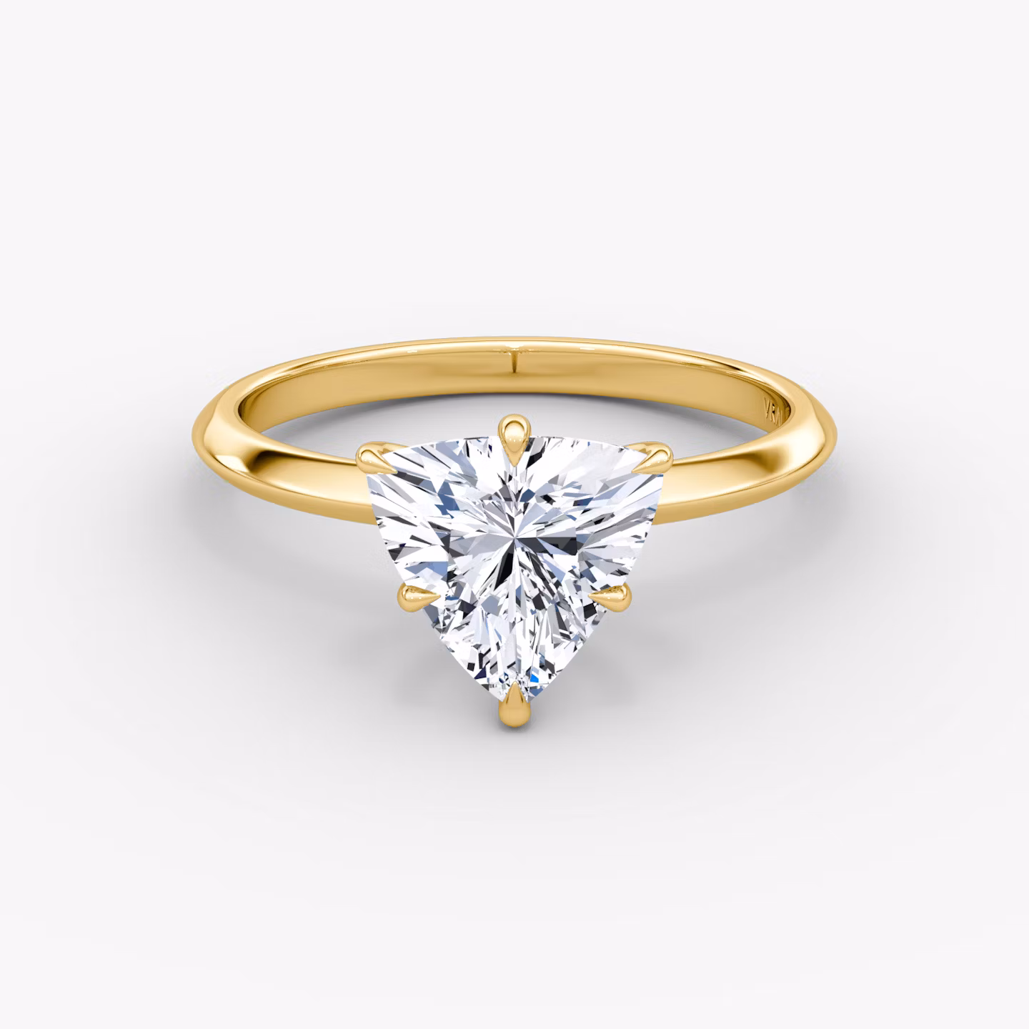 The Knife-Edge Trillion | Yellow Gold