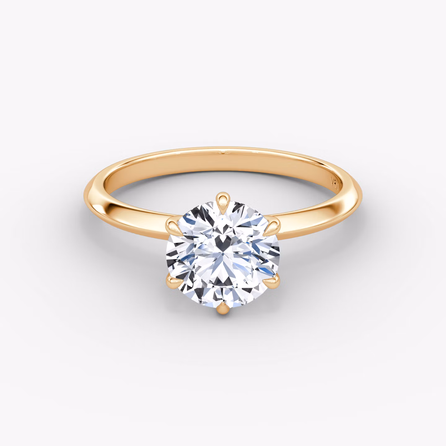 The Knife-Edge Round Brilliant | Rose Gold