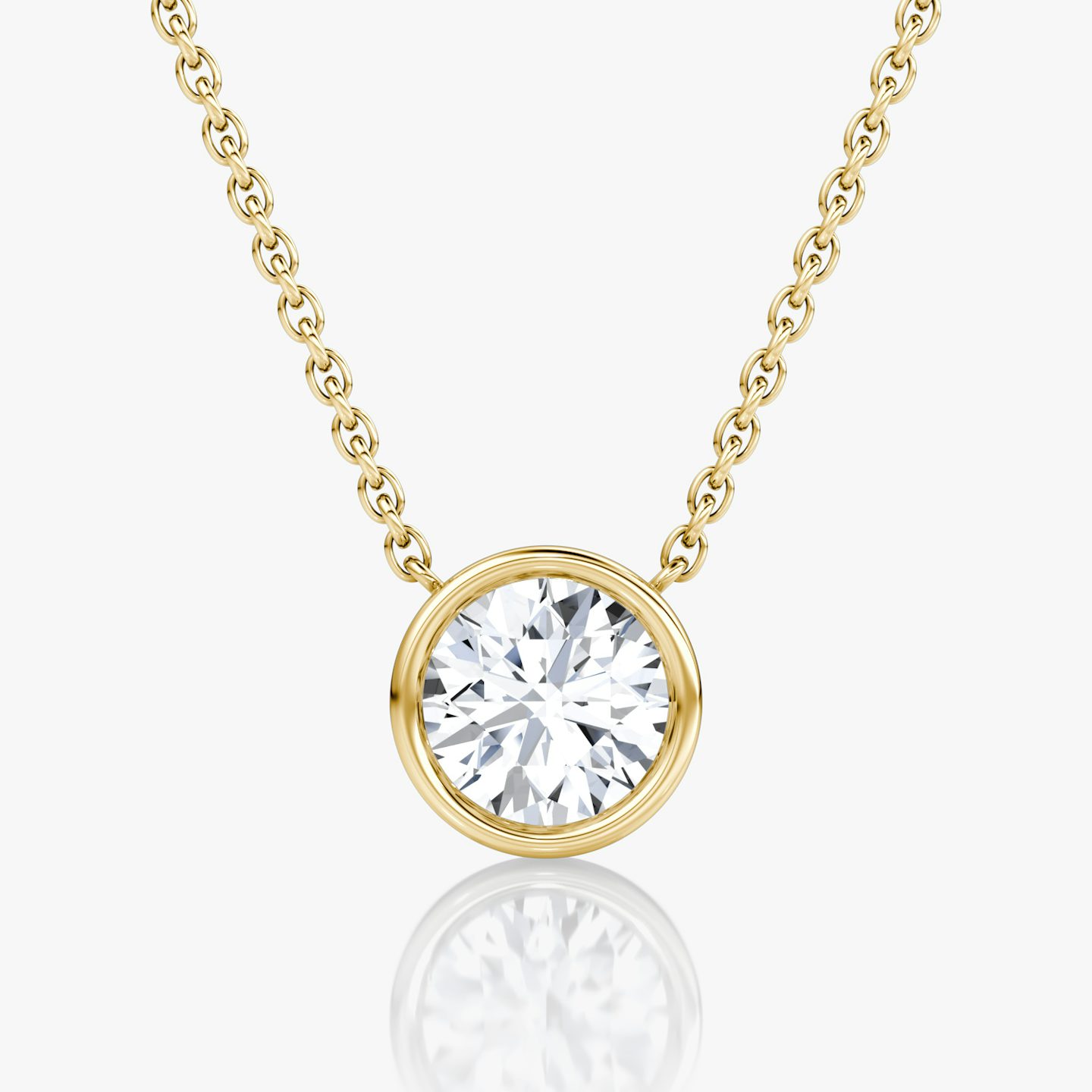 undefined | Round Brilliant | 14k | Yellow Gold | caratWeight: 1.0ct