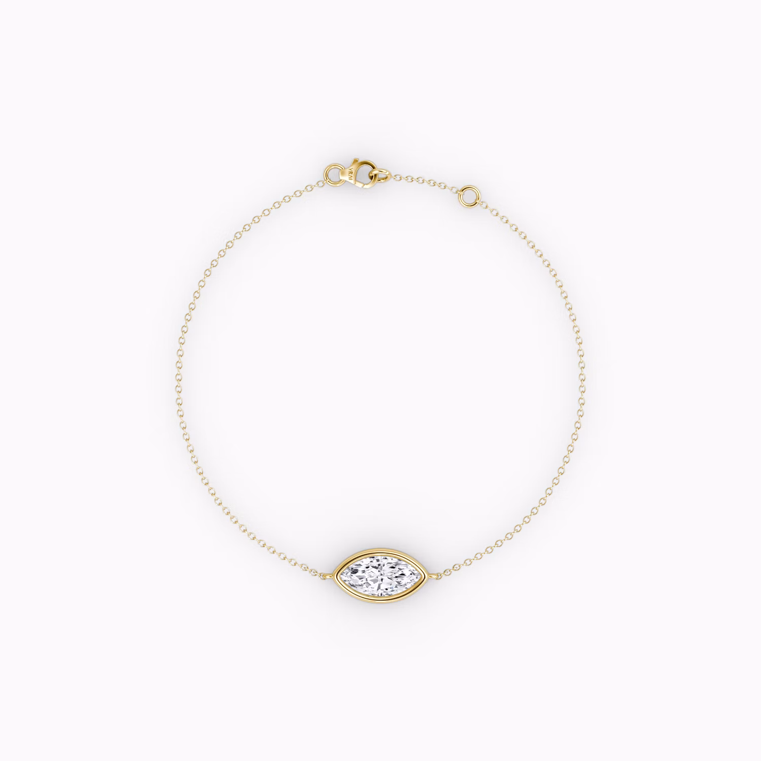 Pulsera Bezel Solitario