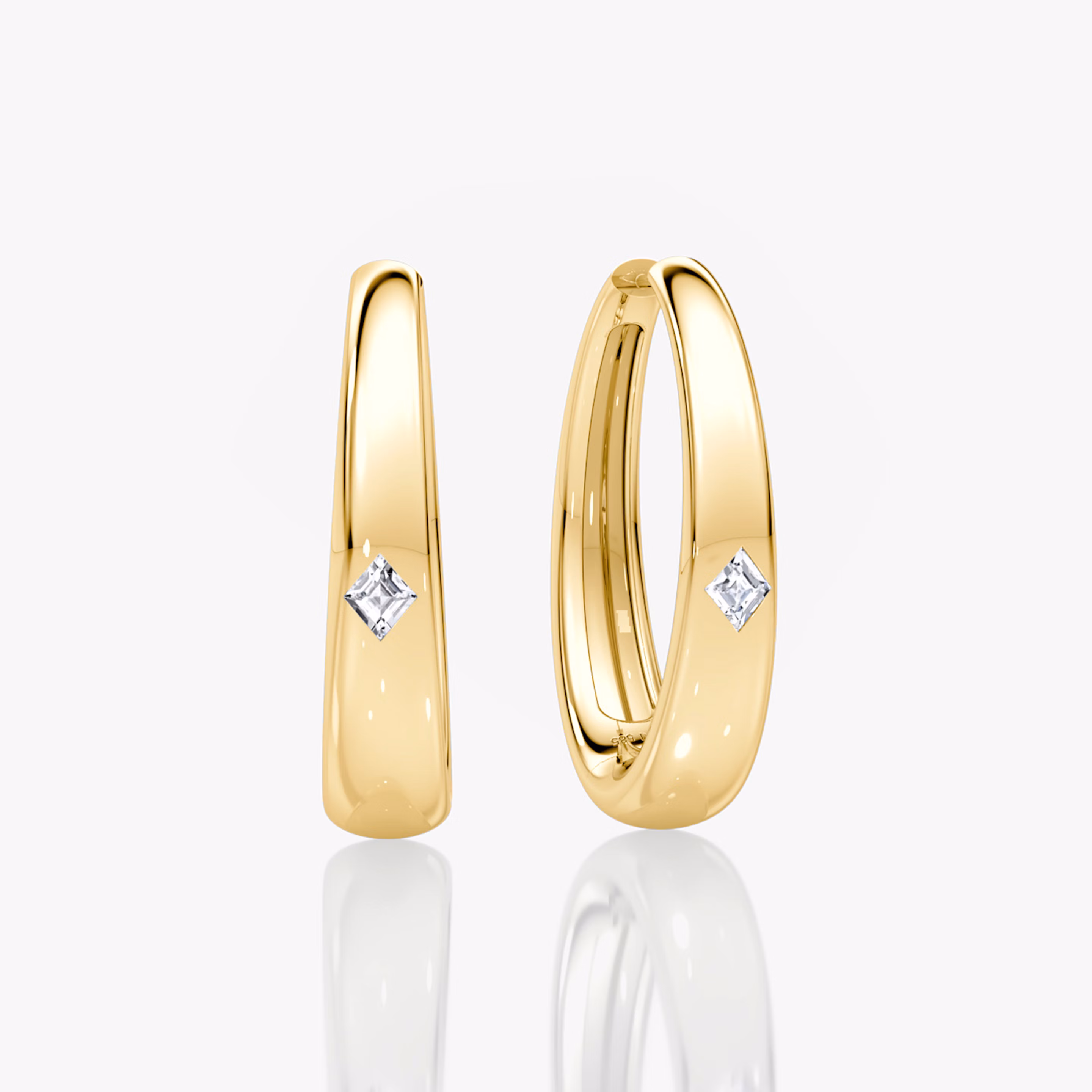 Oval Dome Hoops