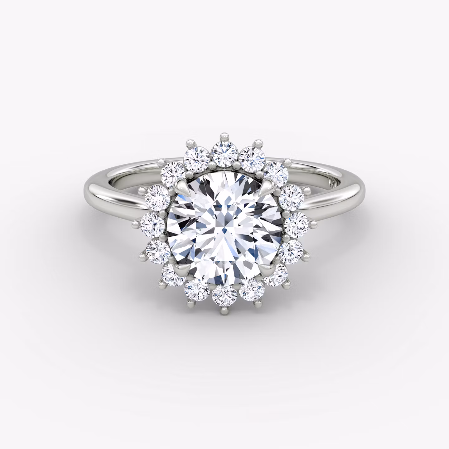 The Floral Cathedral  Round Brilliant | White Gold