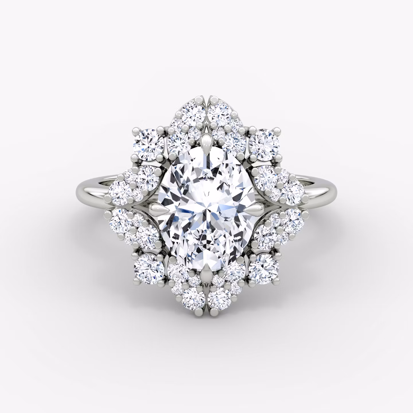 The Carnation Oval | Platinum