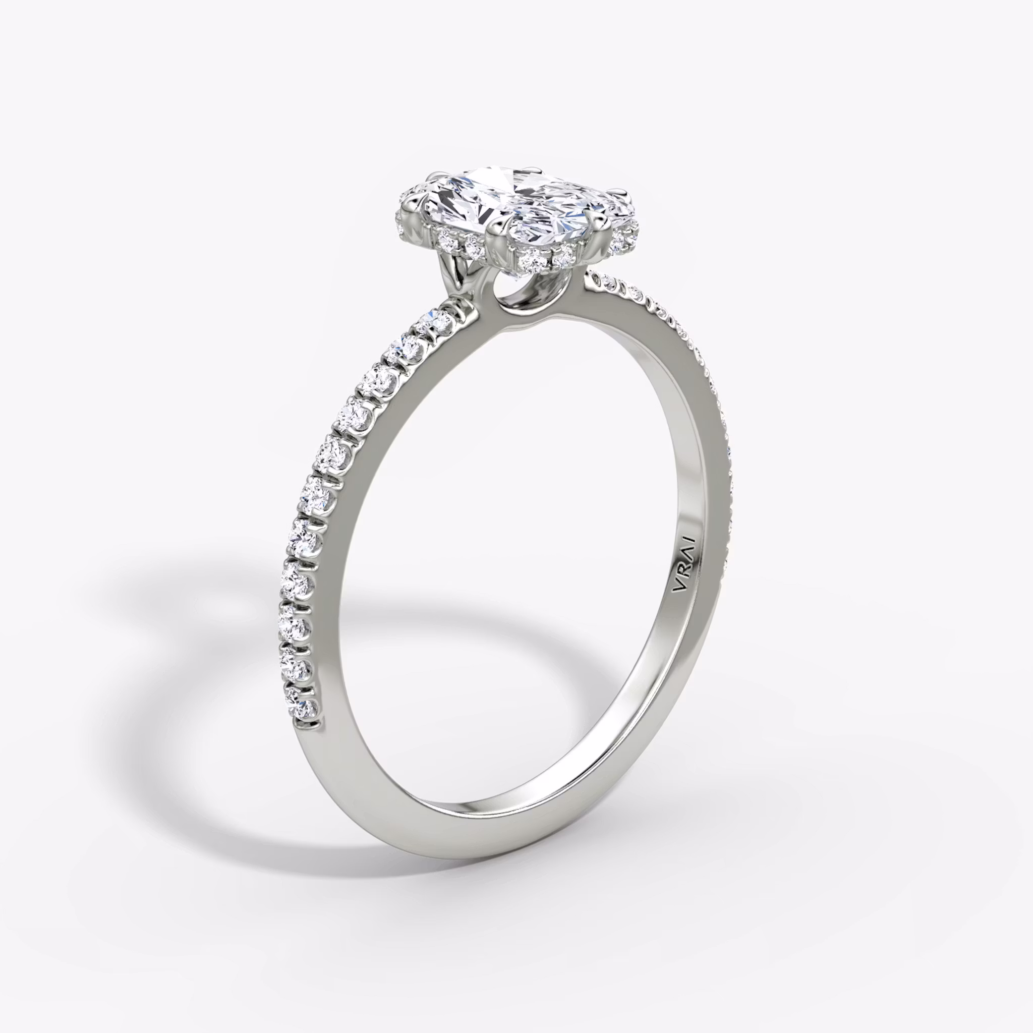Signature 6 Prong Radiant | White Gold