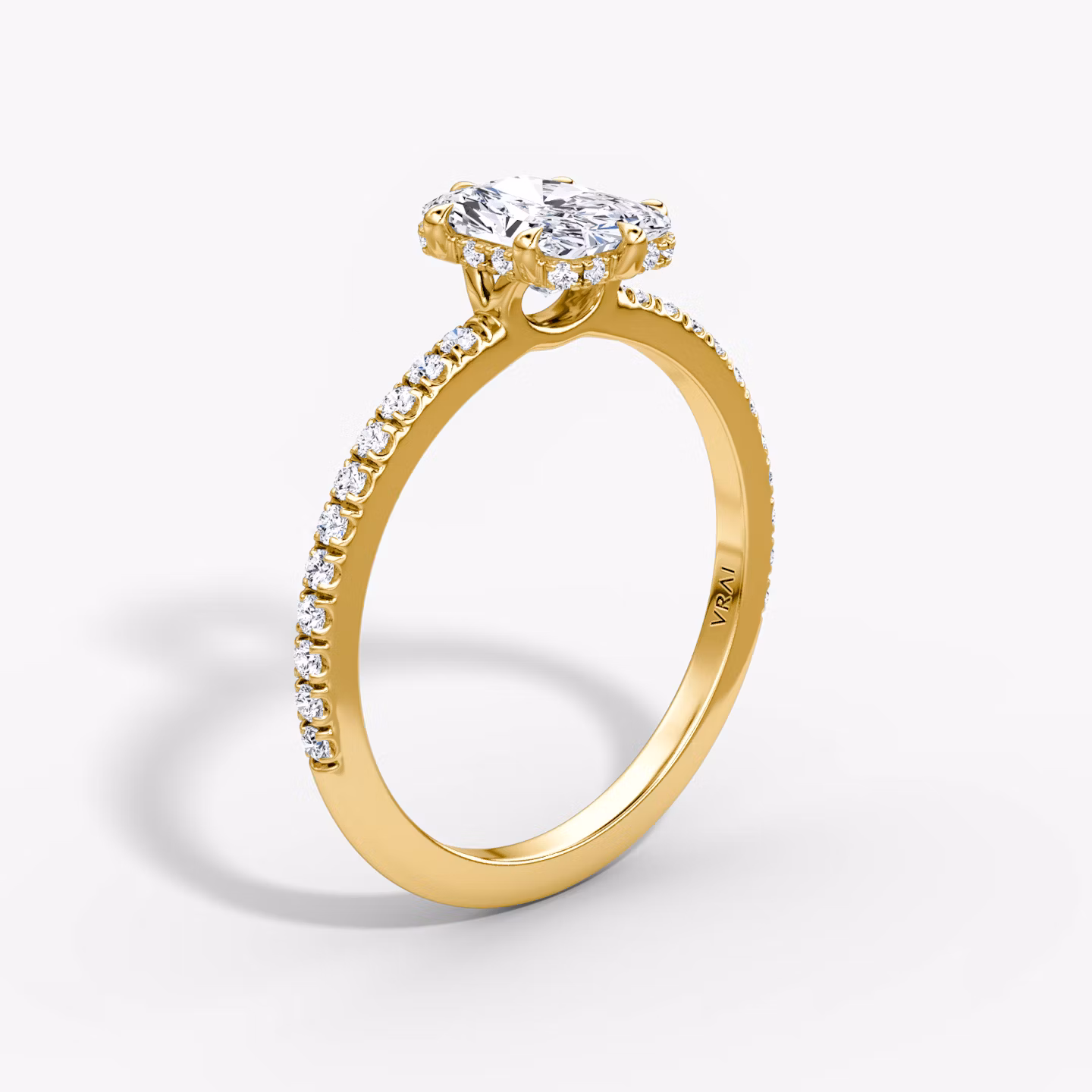 The Signature 6 Prong Radiant | Yellow Gold