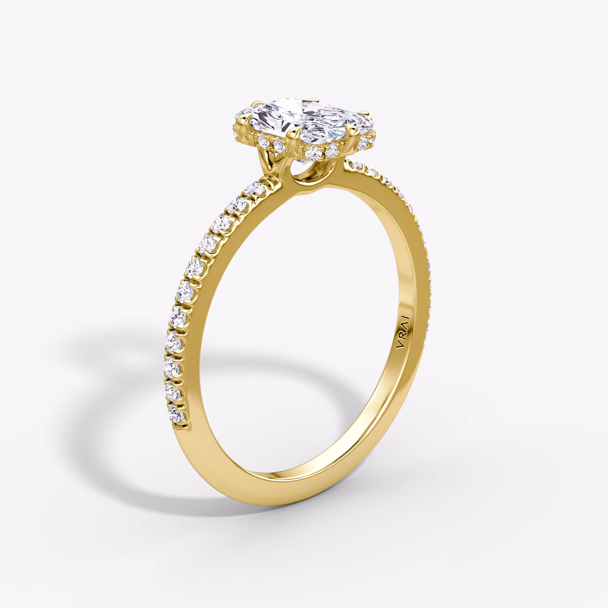 Signature 6 Prong Radiant | Yellow Gold
