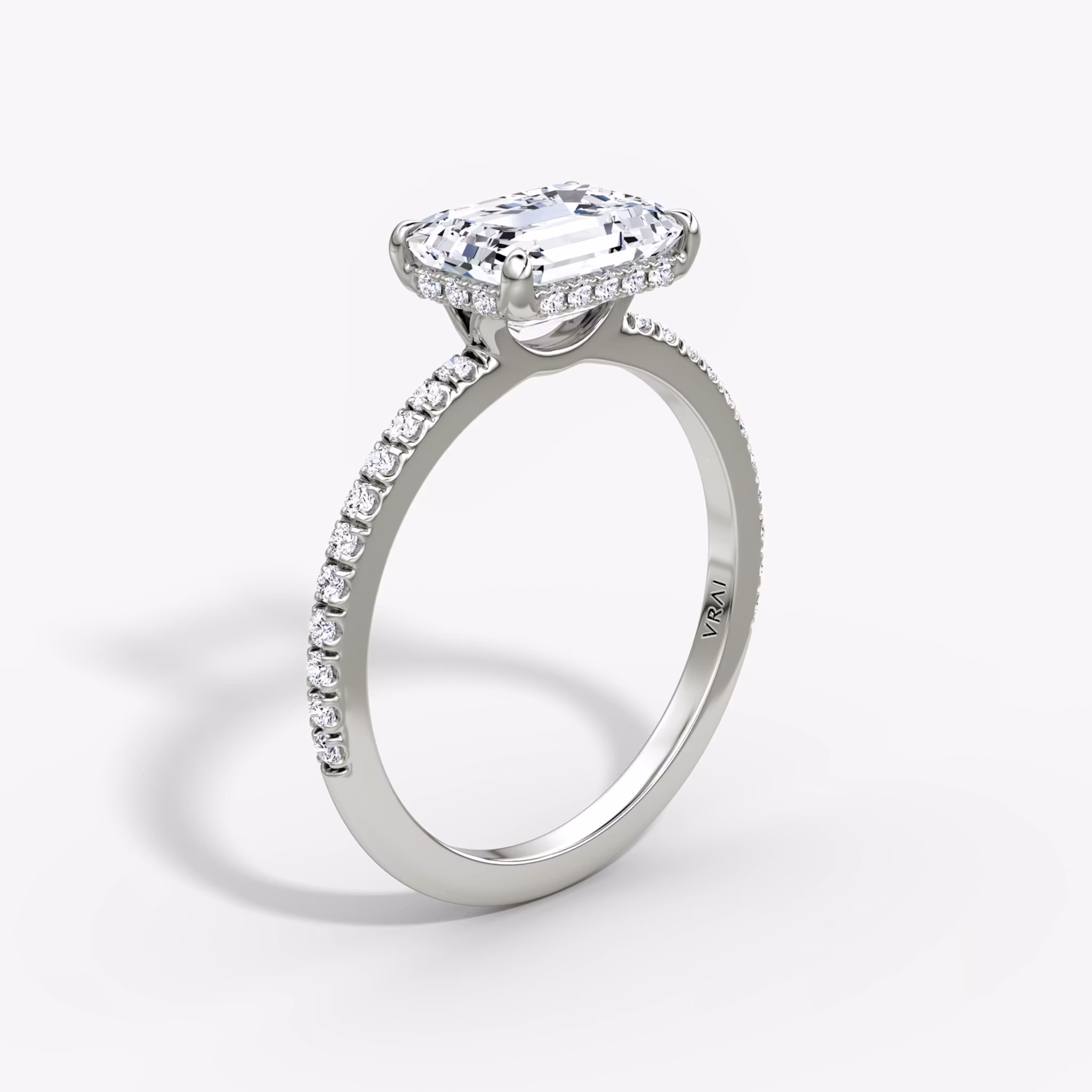 The Signature Emerald | White Gold