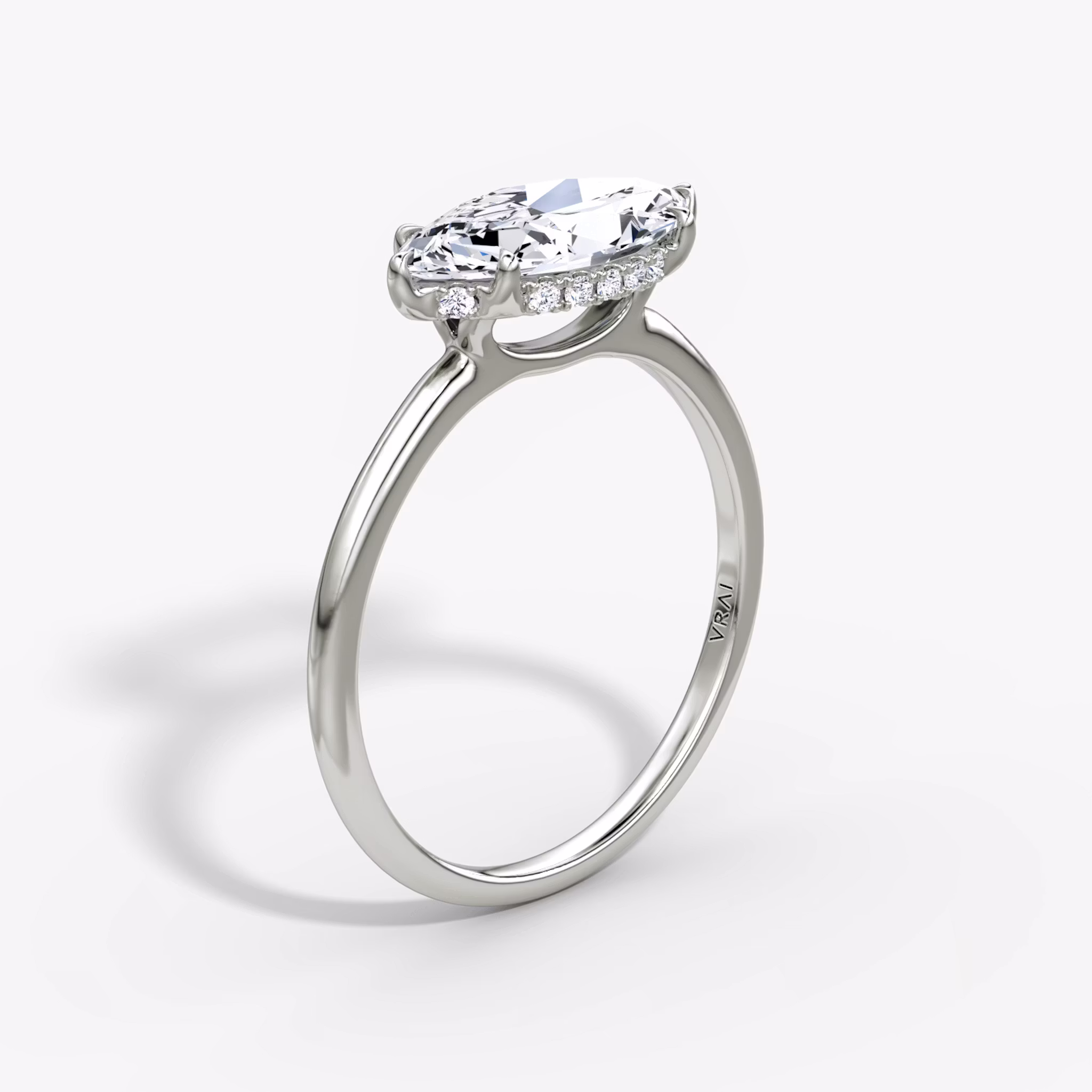 The Signature Marquise | White Gold