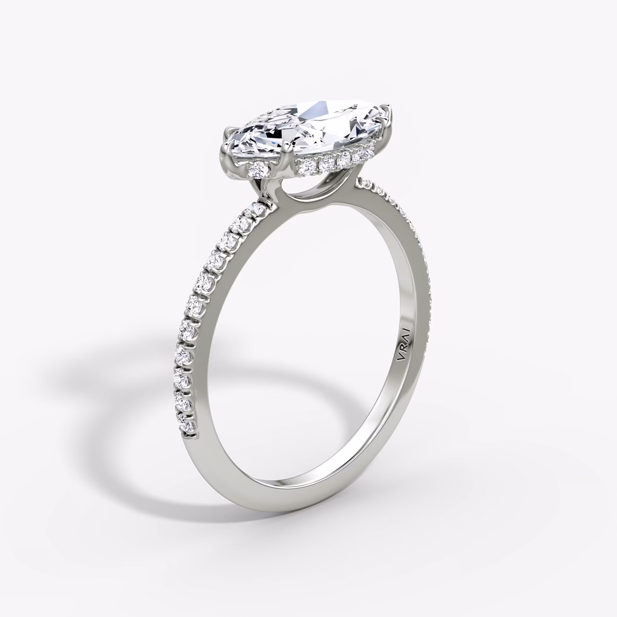 Signature Marquise | White Gold