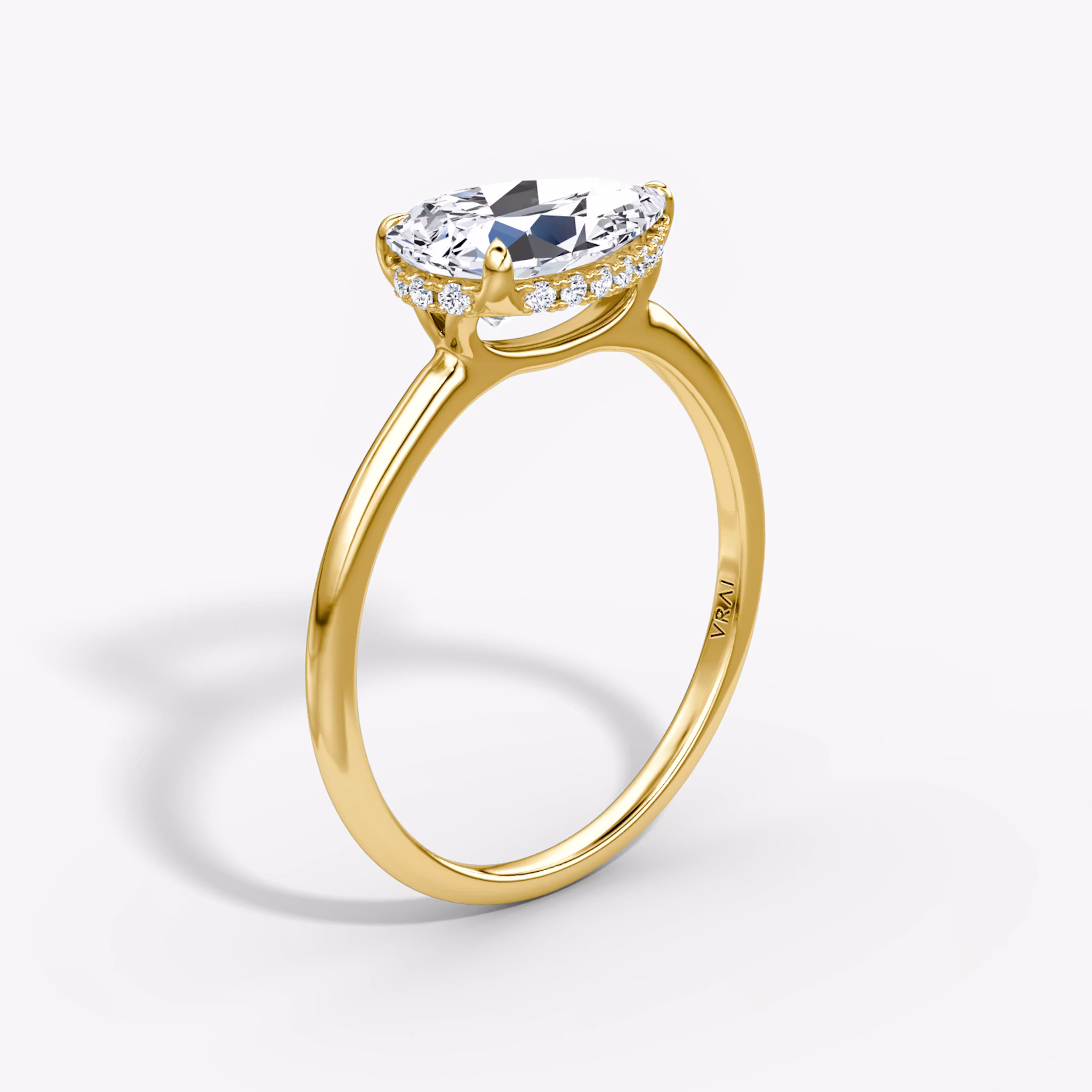 Signature Pear | Yellow Gold