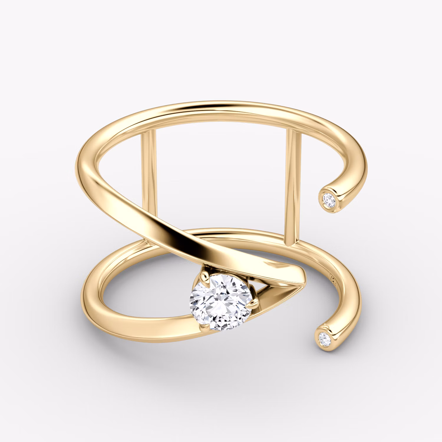 VRAI V Side Wrap Ring