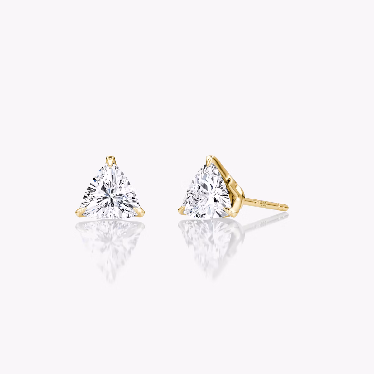 VRAI Martini Stud | Trillion | 14k | Yellow Gold | caratWeight: 1.0ct