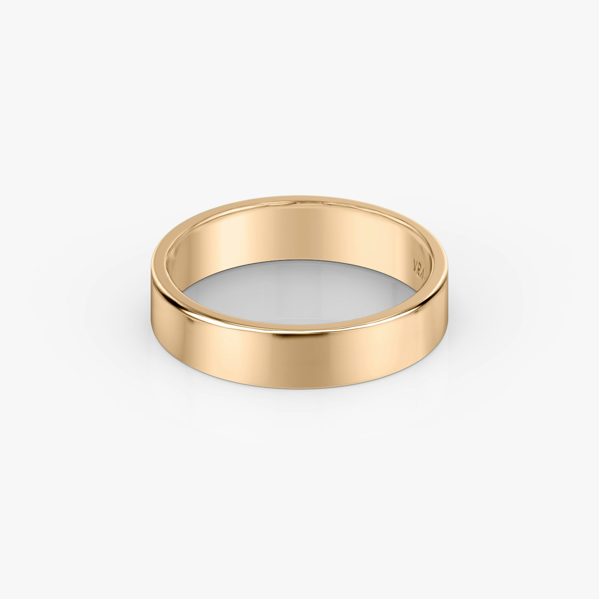 The Flat | 14k | Rose Gold | bandWidth: 5mm