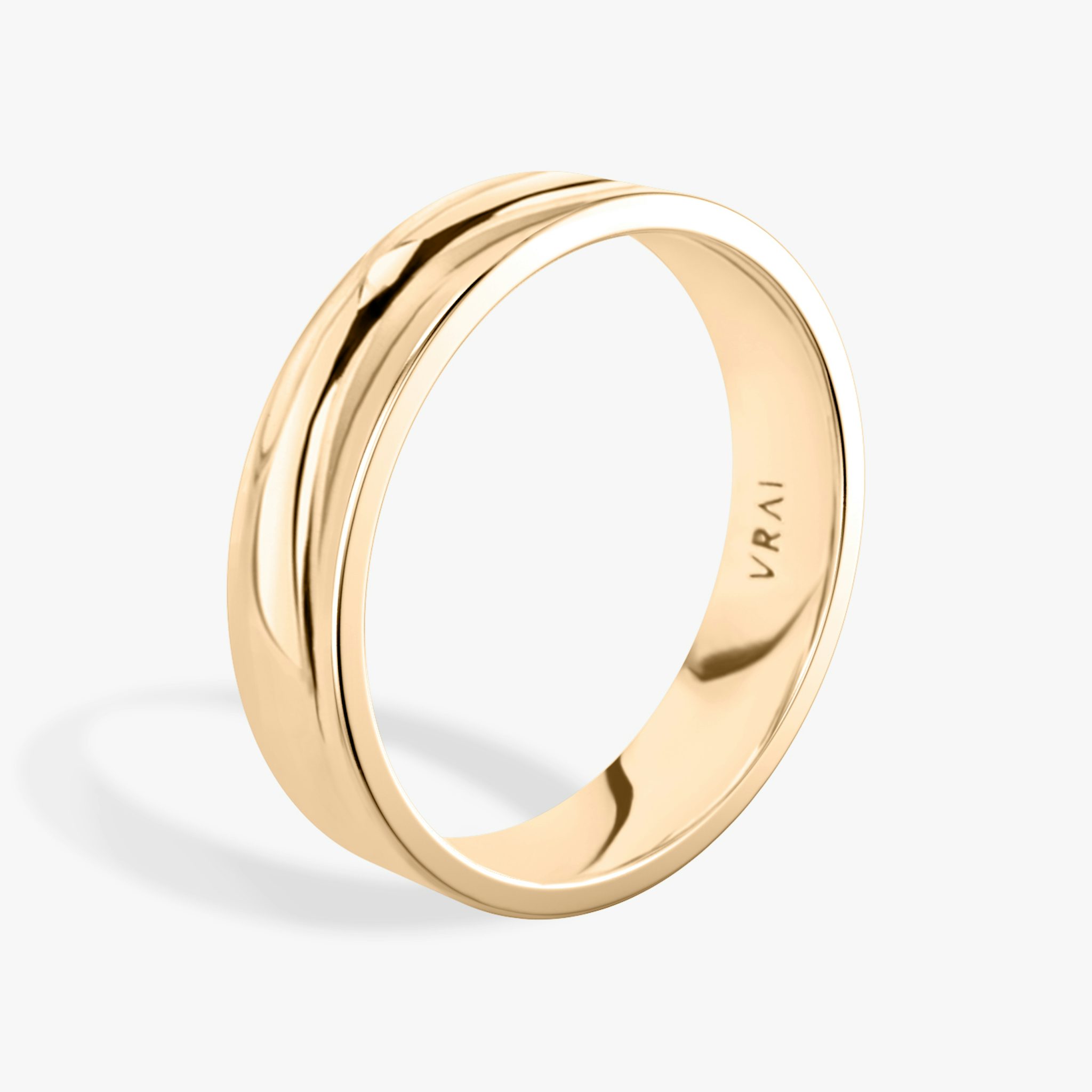 The Flat | 14k | Rose Gold | bandWidth: 5mm