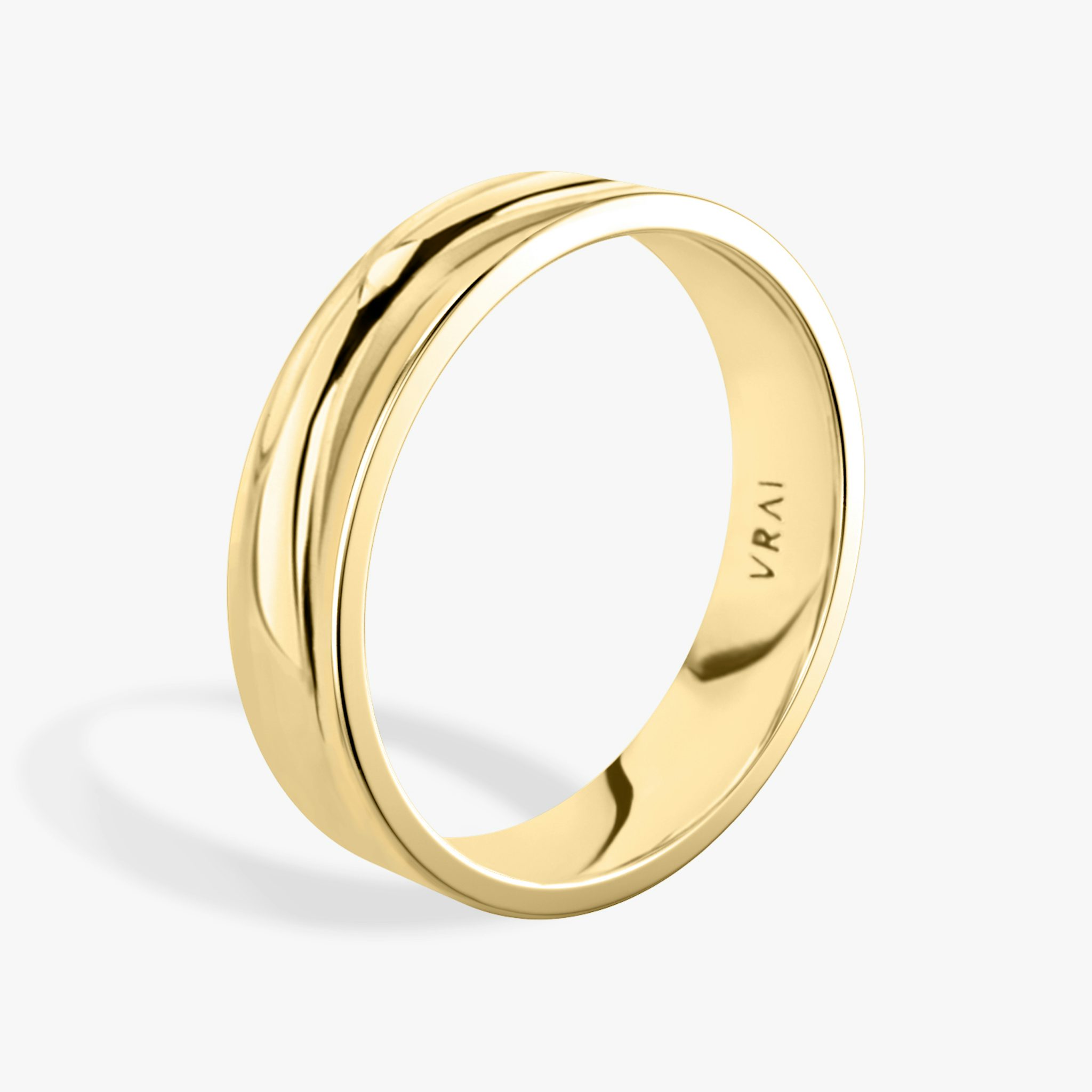 The Flat | 18k | Yellow Gold | bandWidth: 5mm