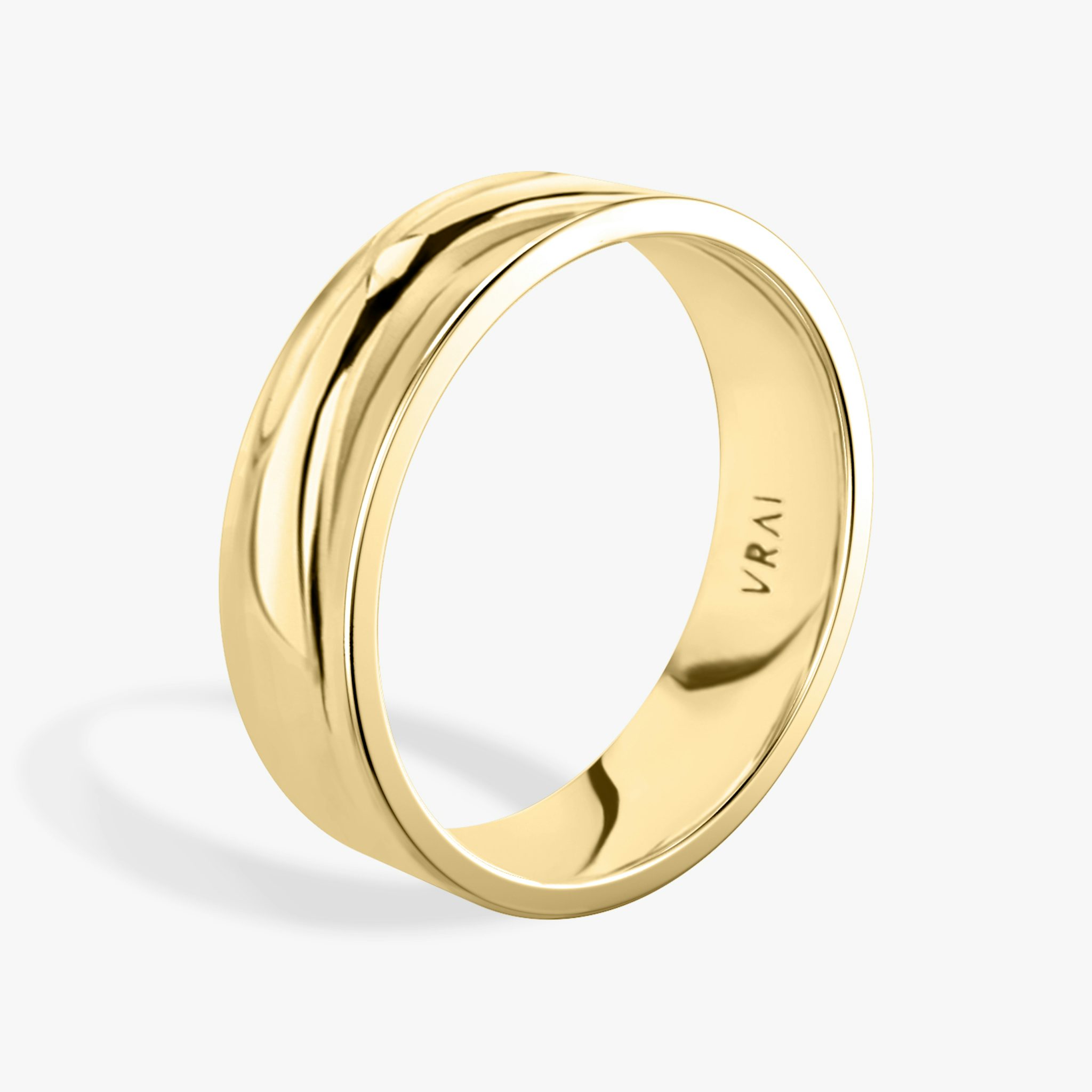 The Flat | 18k | Yellow Gold | bandWidth: 6mm