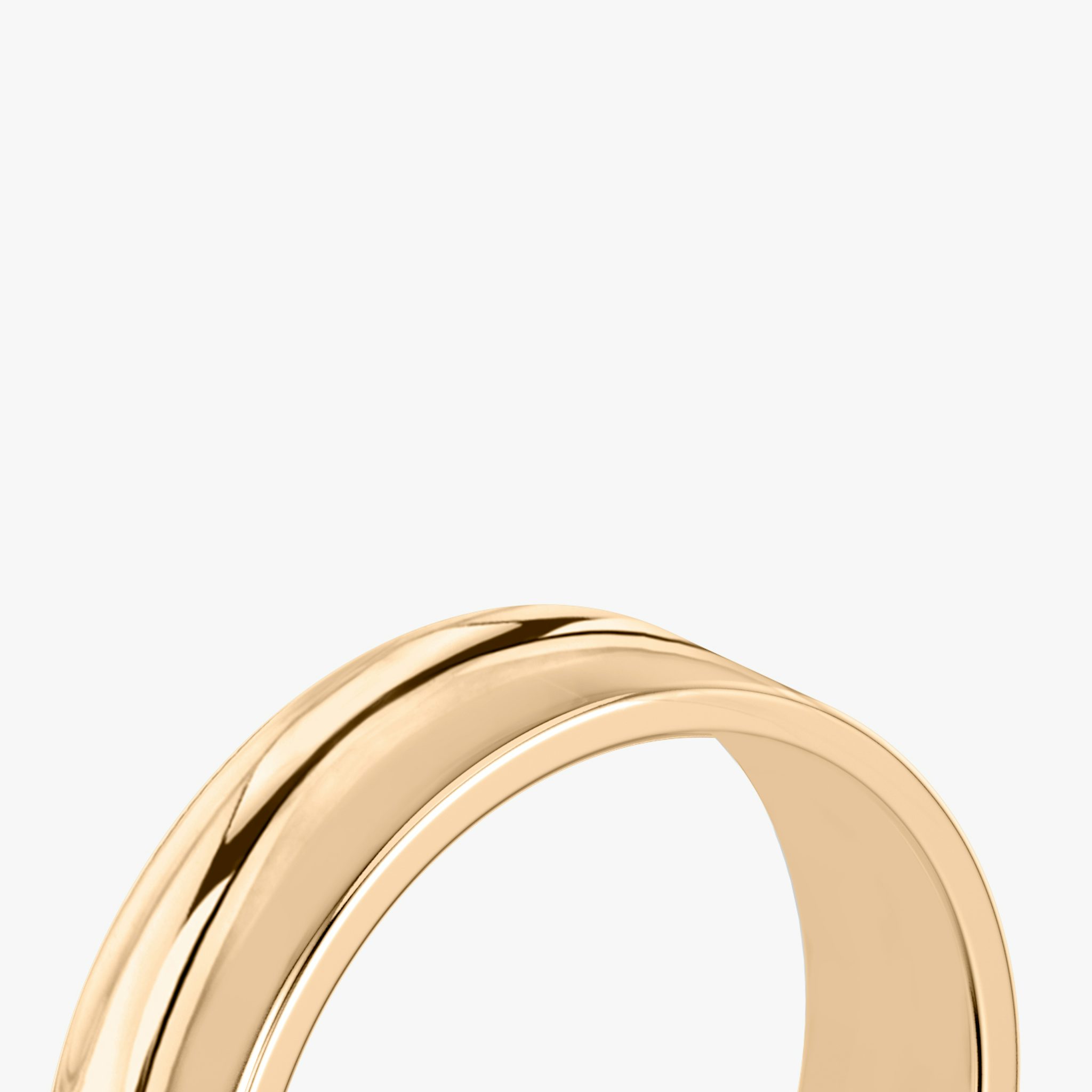 The Flat | 14k | Rose Gold | bandWidth: 6mm