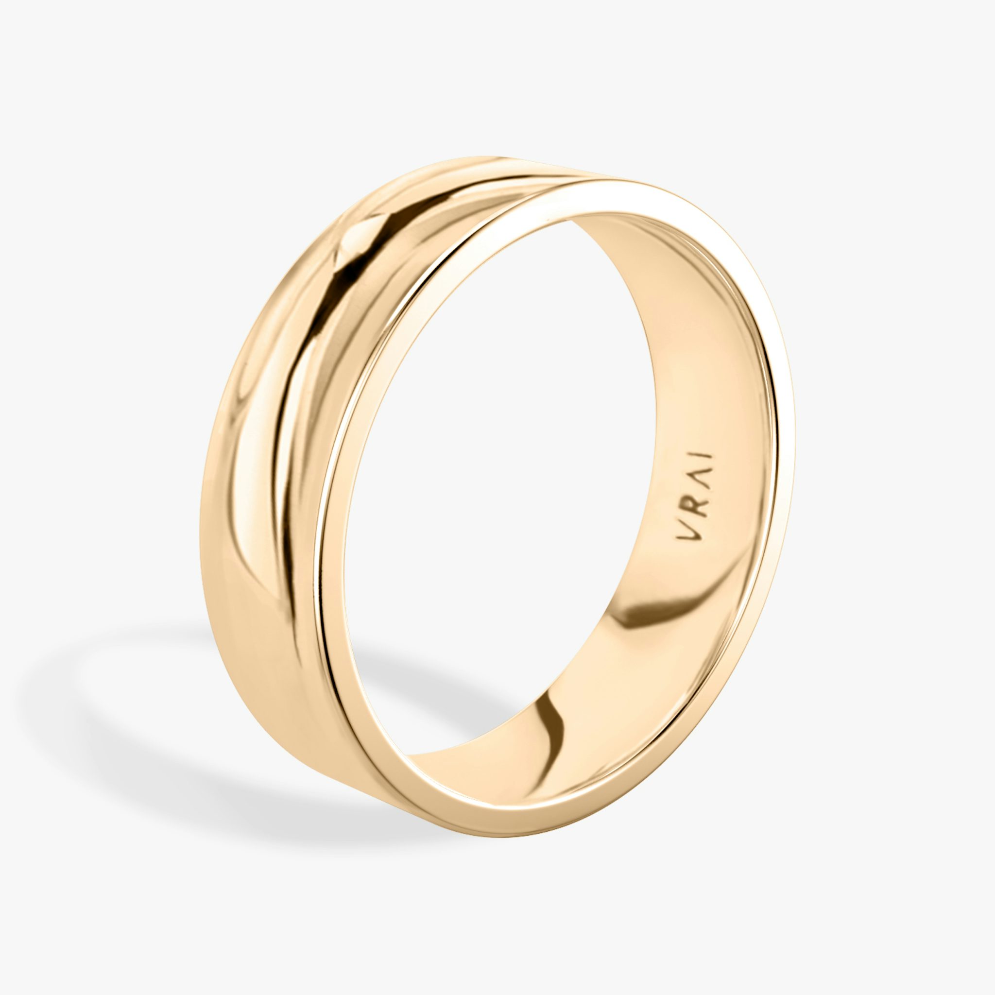 The Flat | 14k | Rose Gold | bandWidth: 6mm