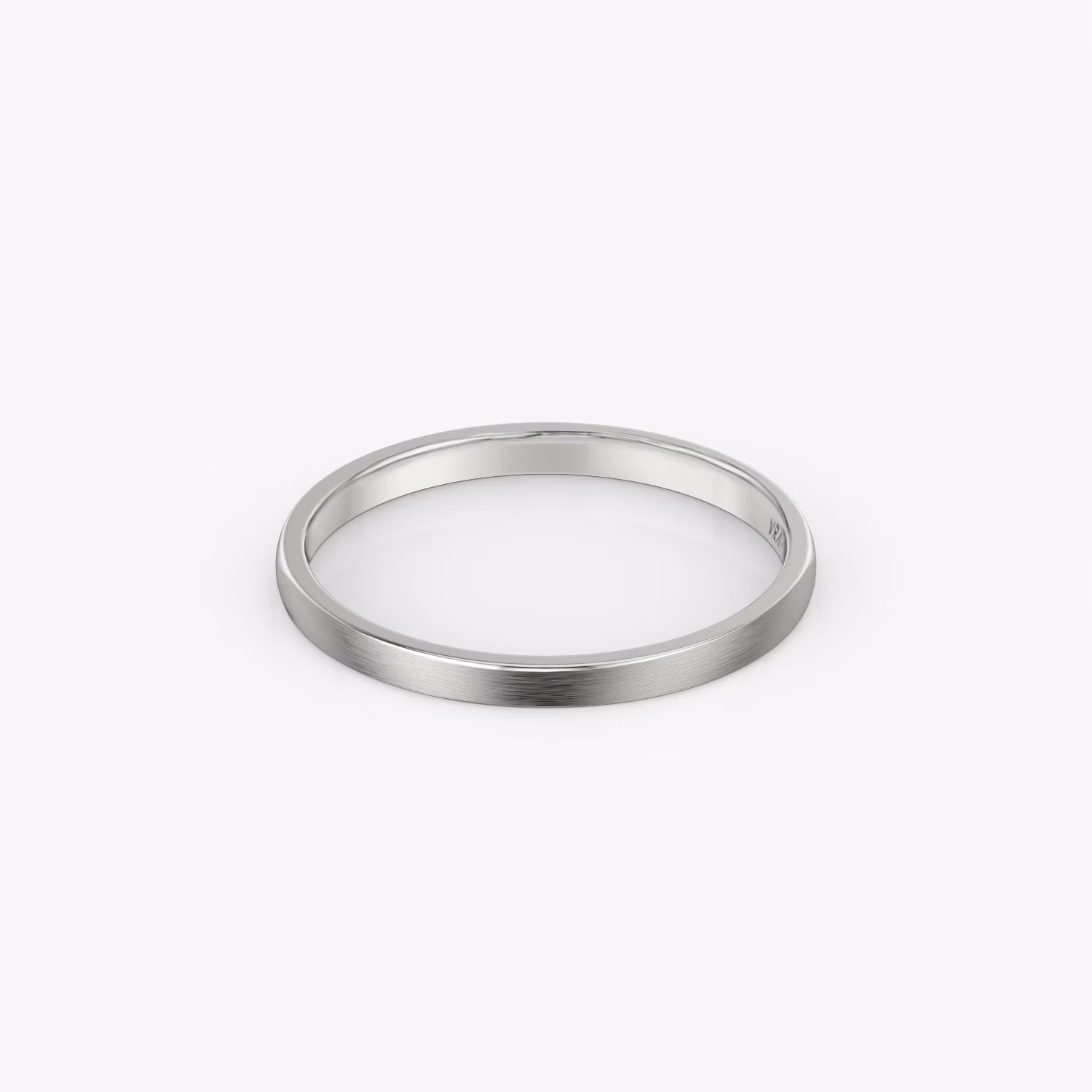 Brushed Round Band 2mm