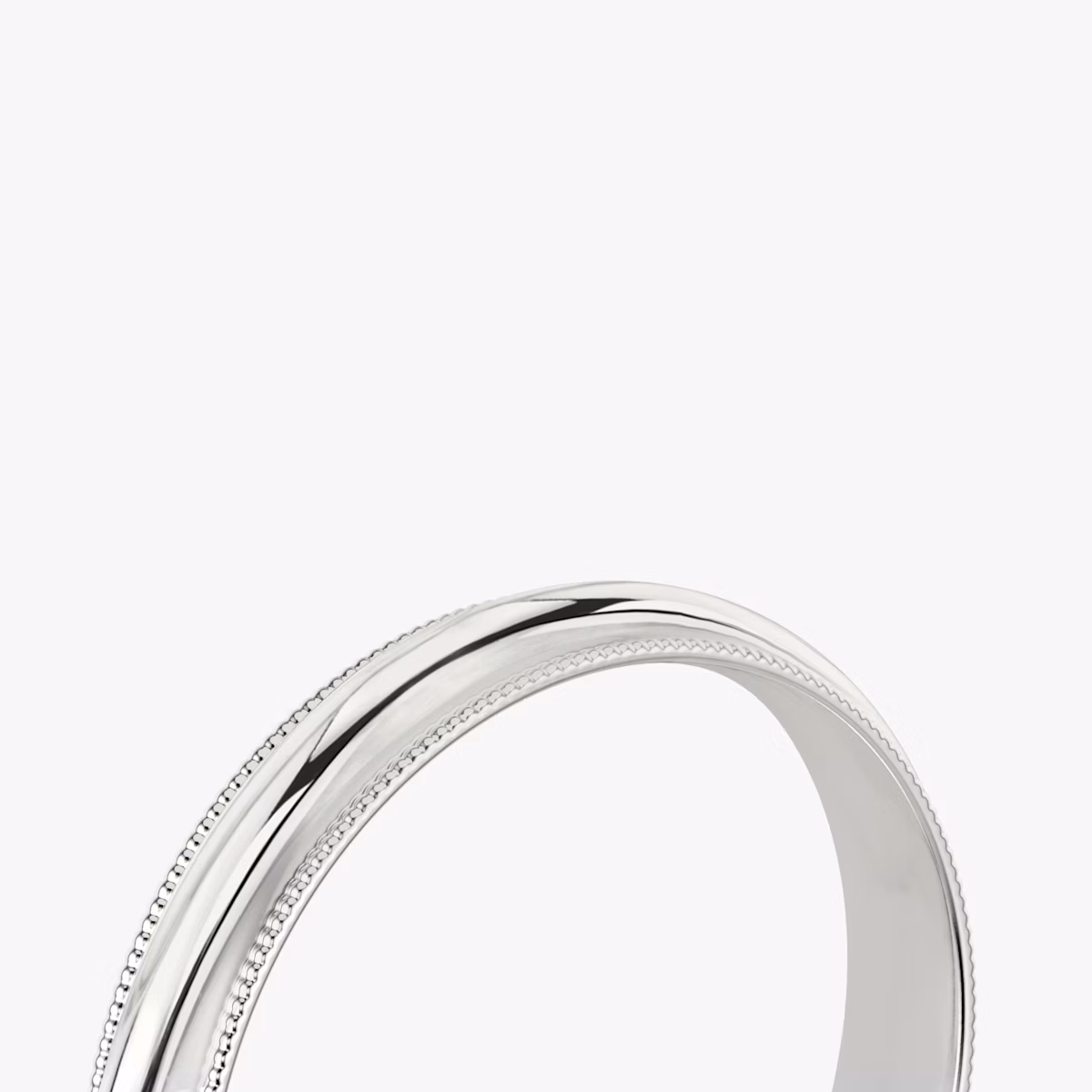 The Milgrain Band | Platinum | bandWidth: 4mm