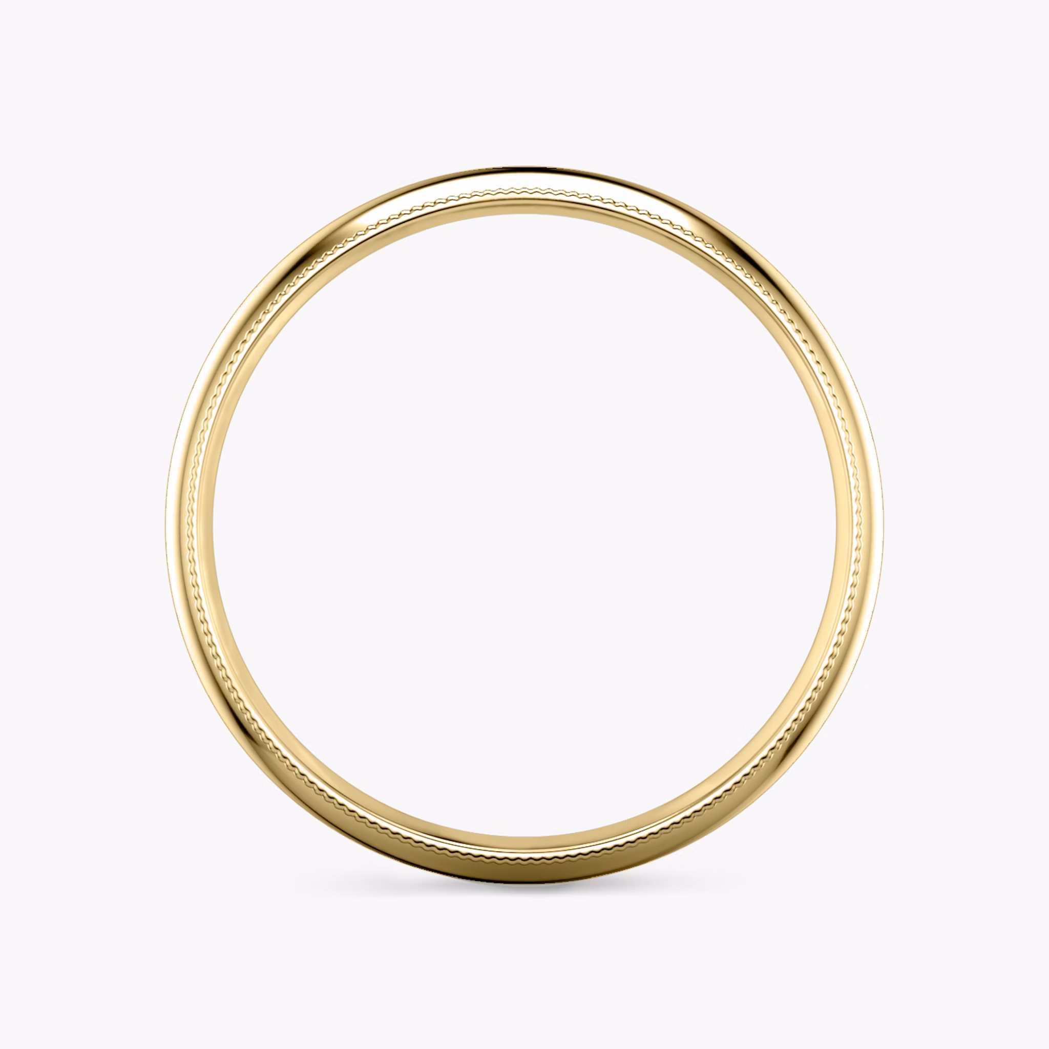 The Milgrain Band | 18k | Yellow Gold | bandWidth: 4mm