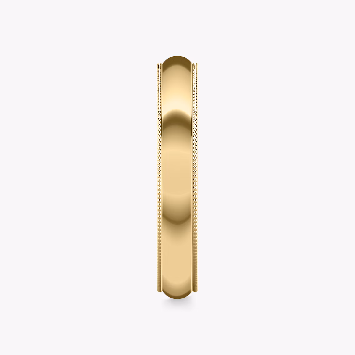 The Milgrain Band | 18k | Yellow Gold | bandWidth: 4mm