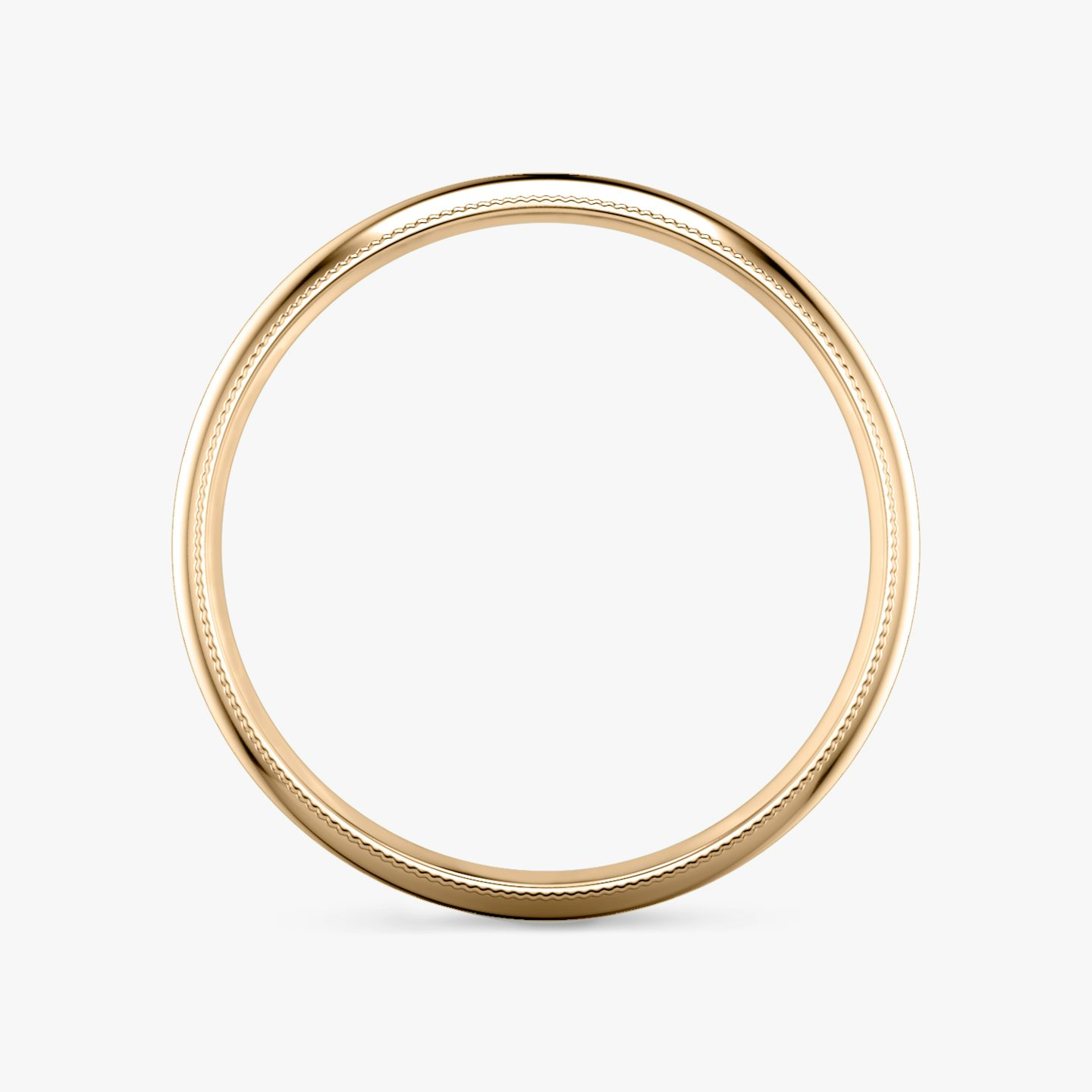 Alianza Milgrain | 14k | Oro rosa | bandWidth: 4mm