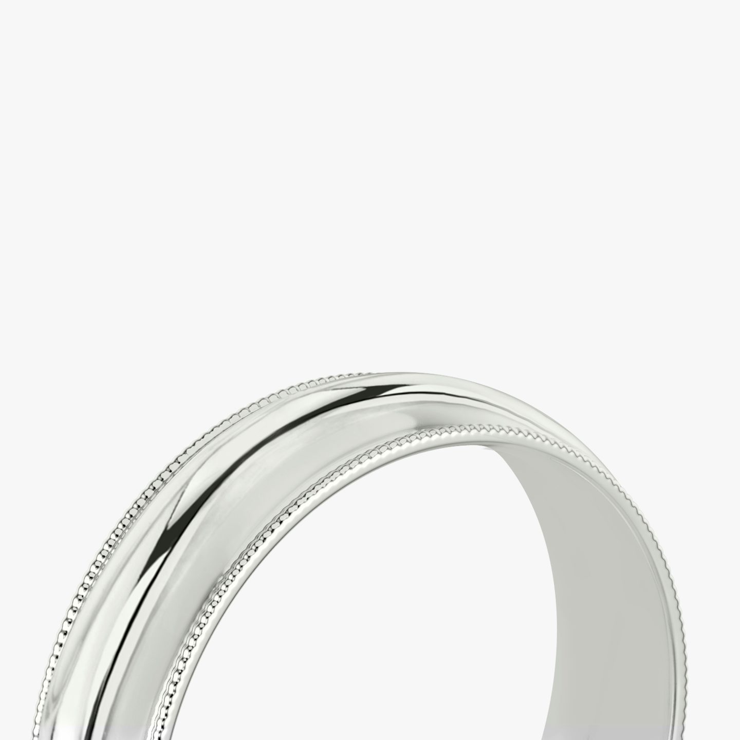 The Milgrain Band | Platinum | bandWidth: 6mm