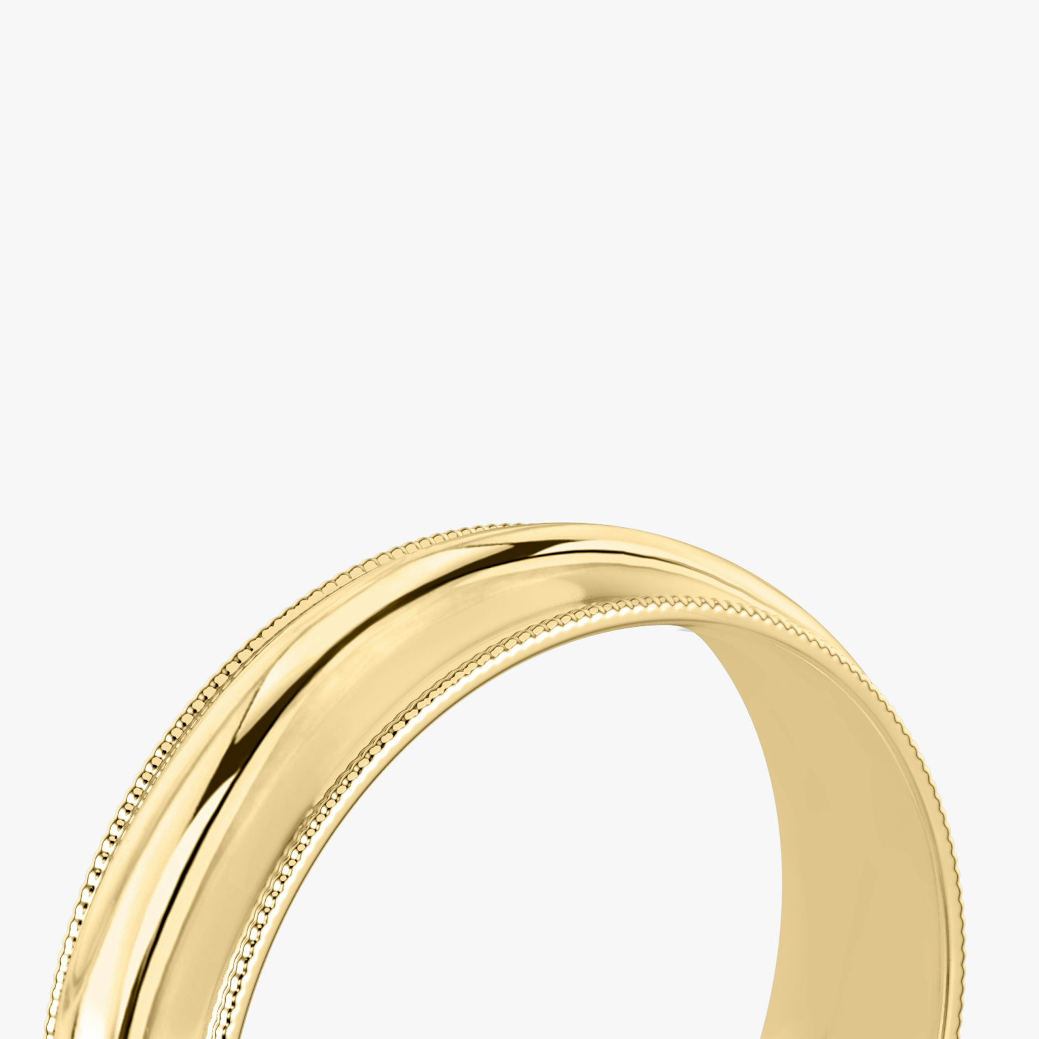 The Milgrain Band | 18k | Yellow Gold | bandWidth: 6mm