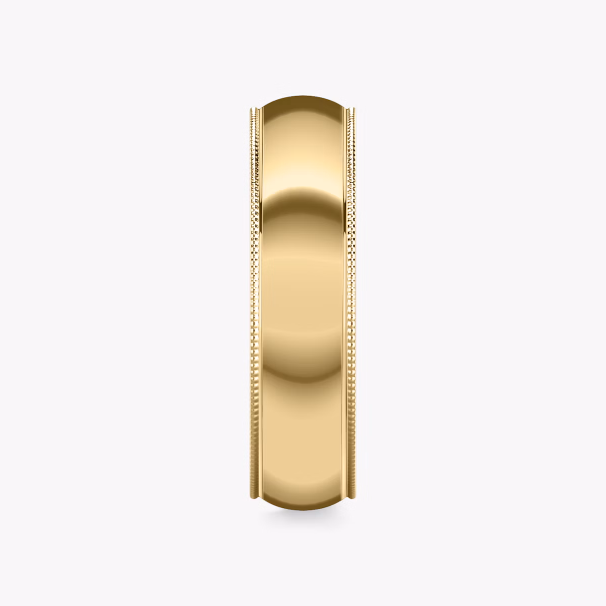 The Milgrain Band | 18k | Yellow Gold | bandWidth: 6mm