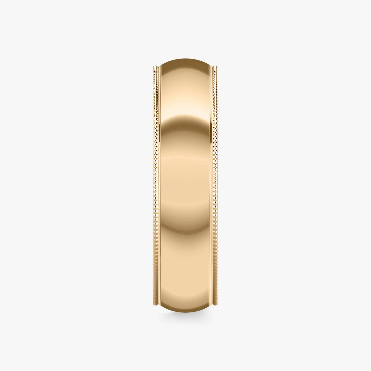 The Milgrain Band | 14k | Rose Gold | bandWidth: 6mm