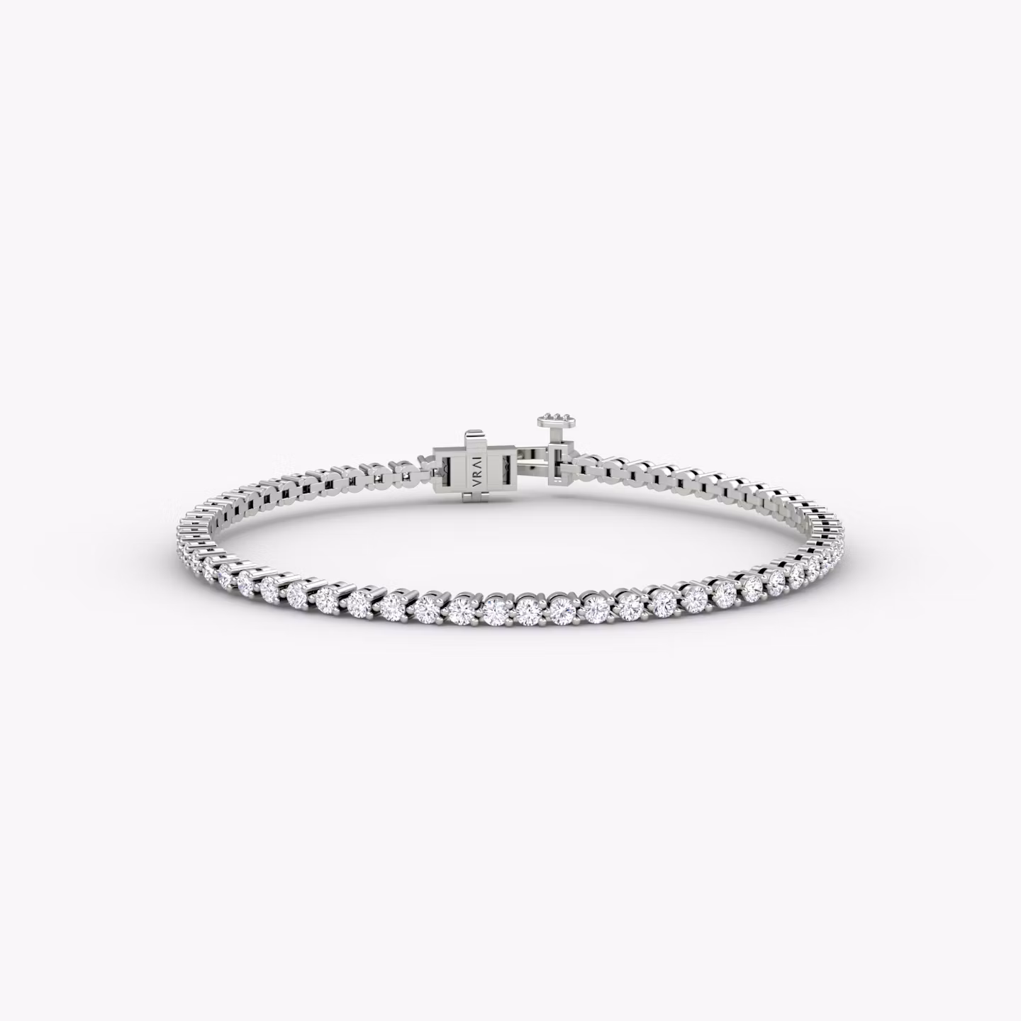 Tennis Bracelet Round Brilliant | White Gold