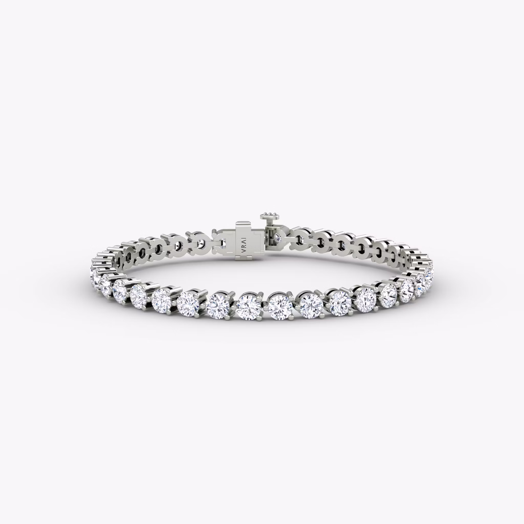 Tennis Bracelet Round Brilliant | White Gold