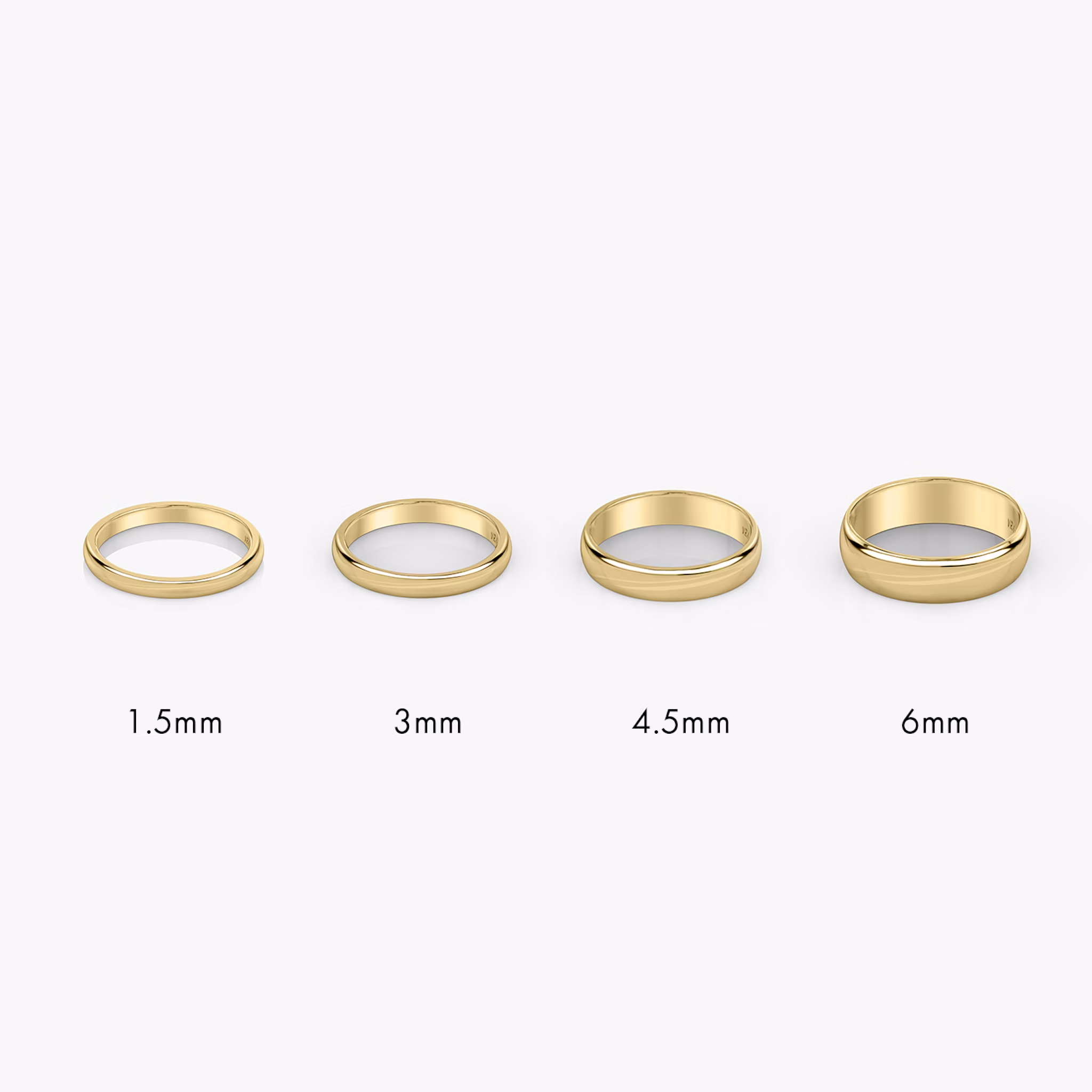 The Round | 18k | Yellow Gold | bandWidth: 3mm