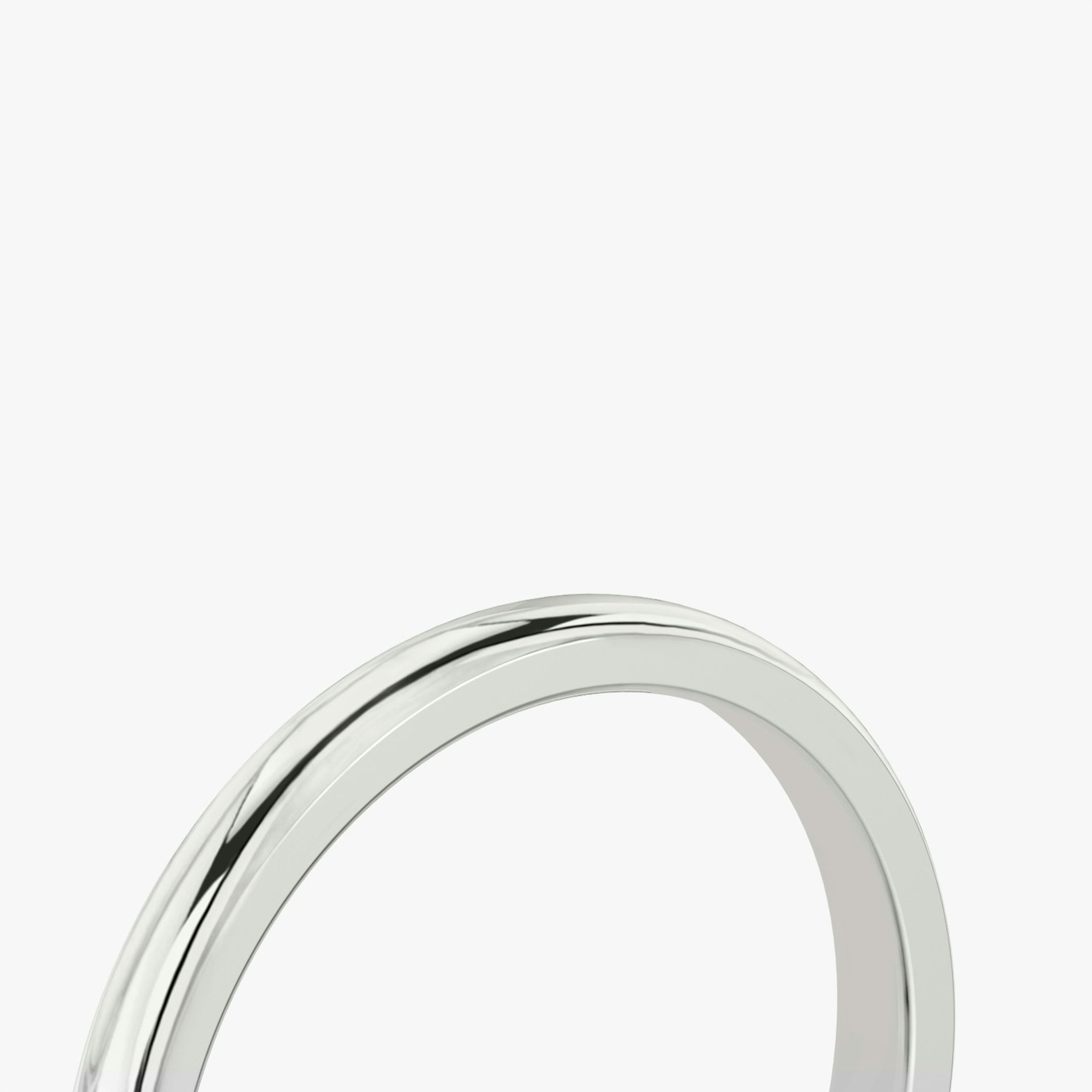 The Round | 18k | White Gold | bandWidth: 1.5mm