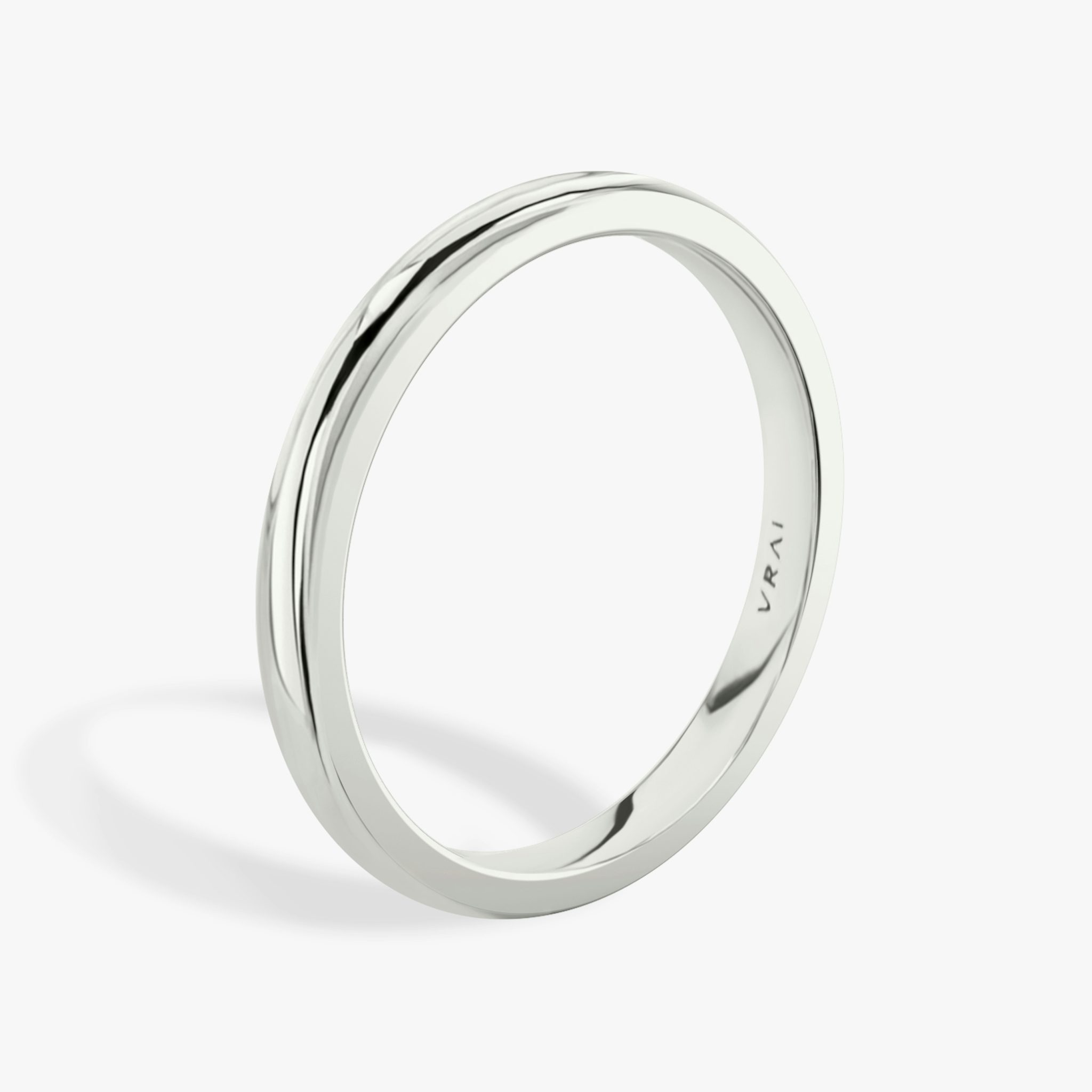 The Round | 18k | White Gold | bandWidth: 1.5mm