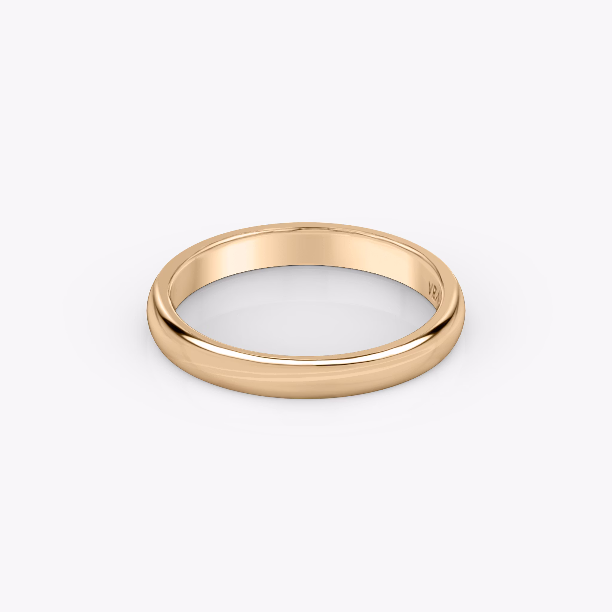 The Round | 14k | Rose Gold | bandWidth: 3mm