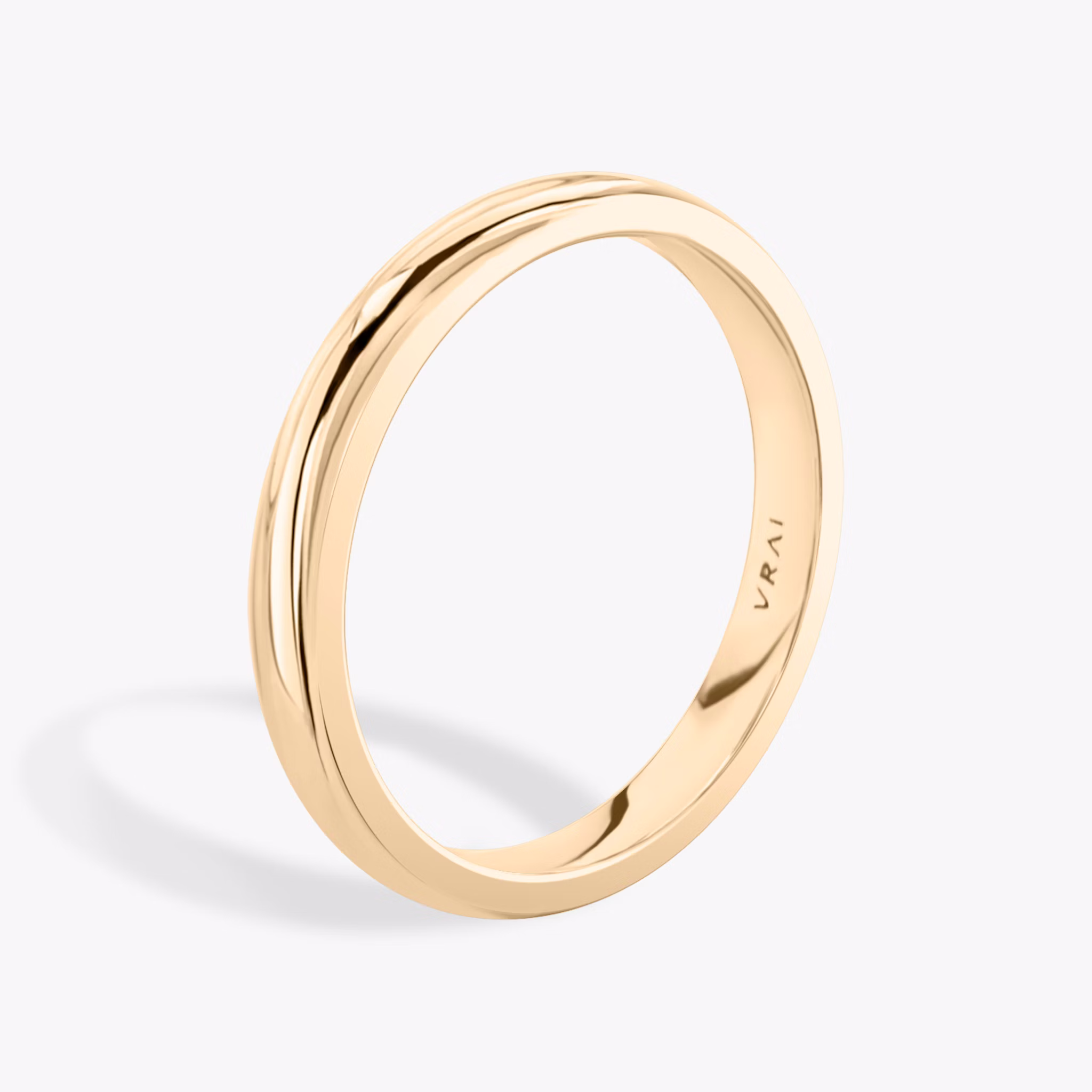 The Round | 14k | Rose Gold | bandWidth: 3mm