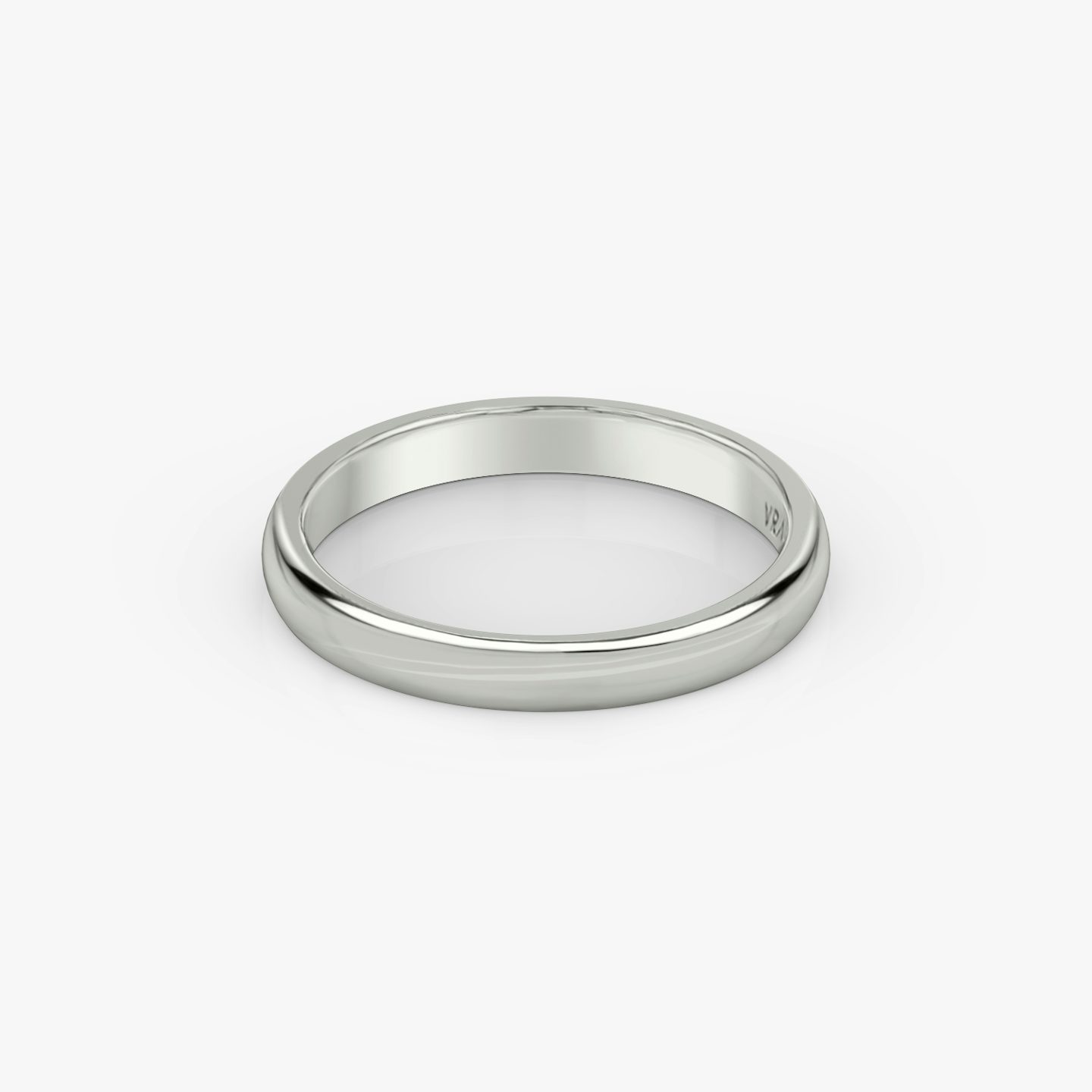 The Round | 18k | White Gold | bandWidth: 3mm