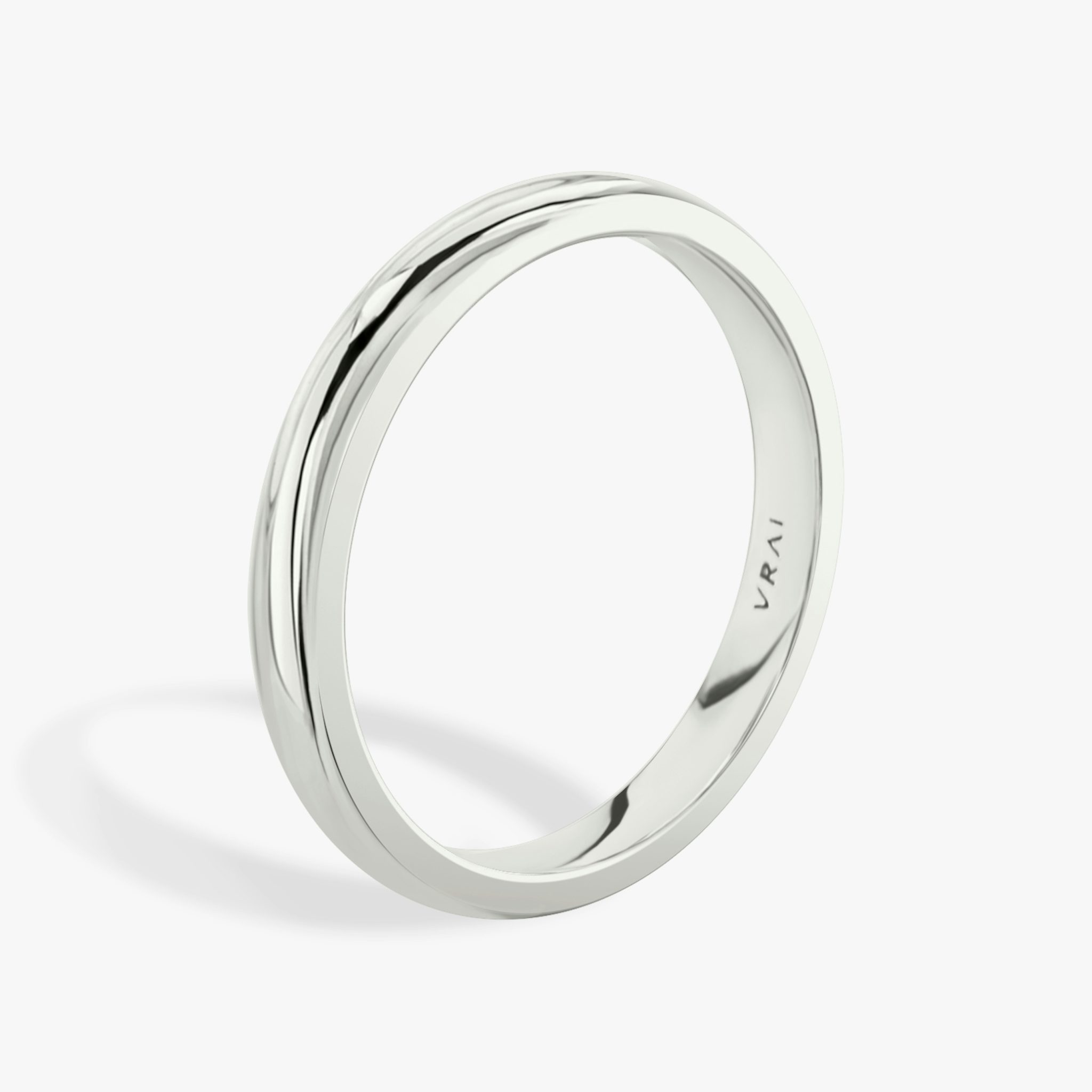 The Round | Platinum | bandWidth: 3mm