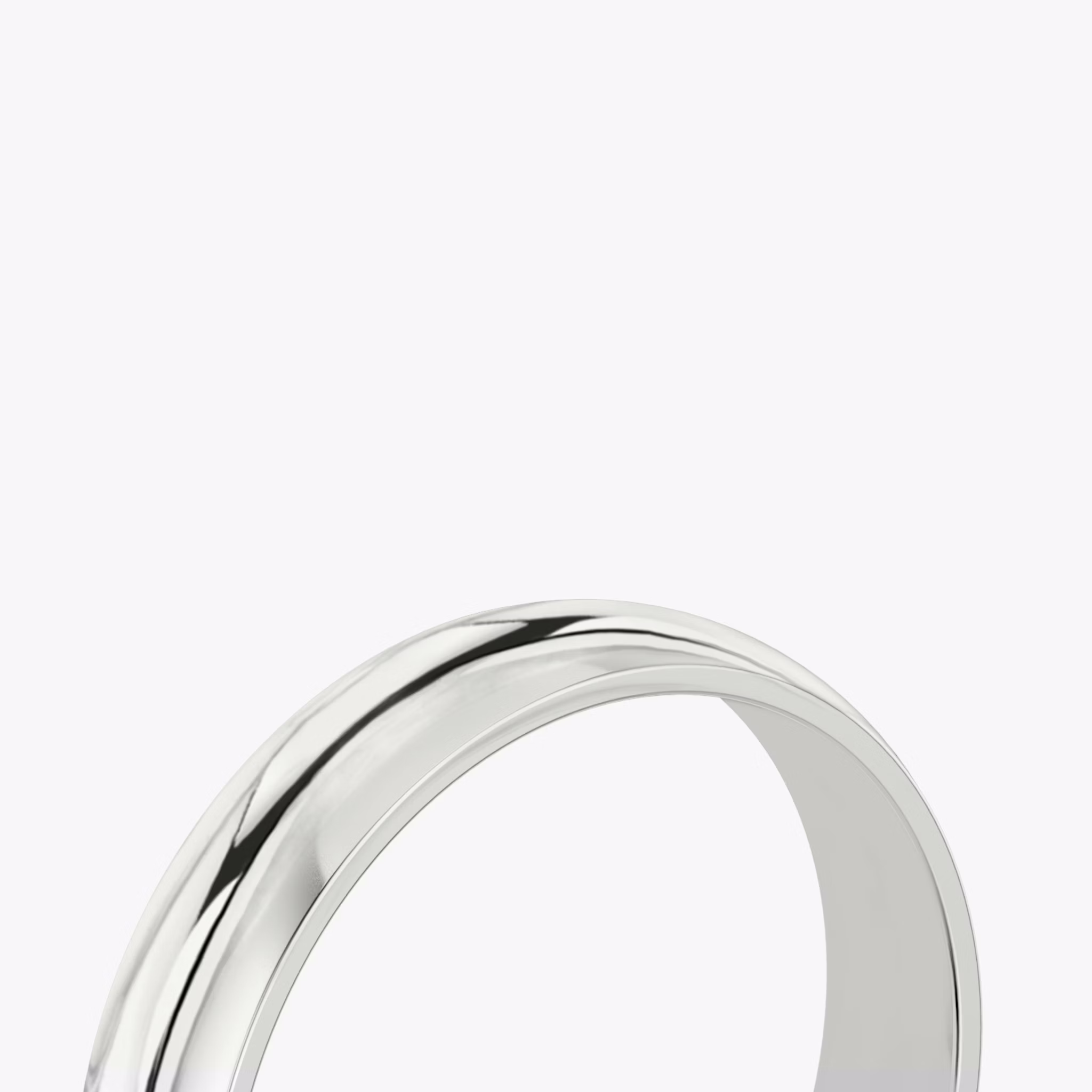 The Round | 18k | White Gold | bandWidth: 4.5mm