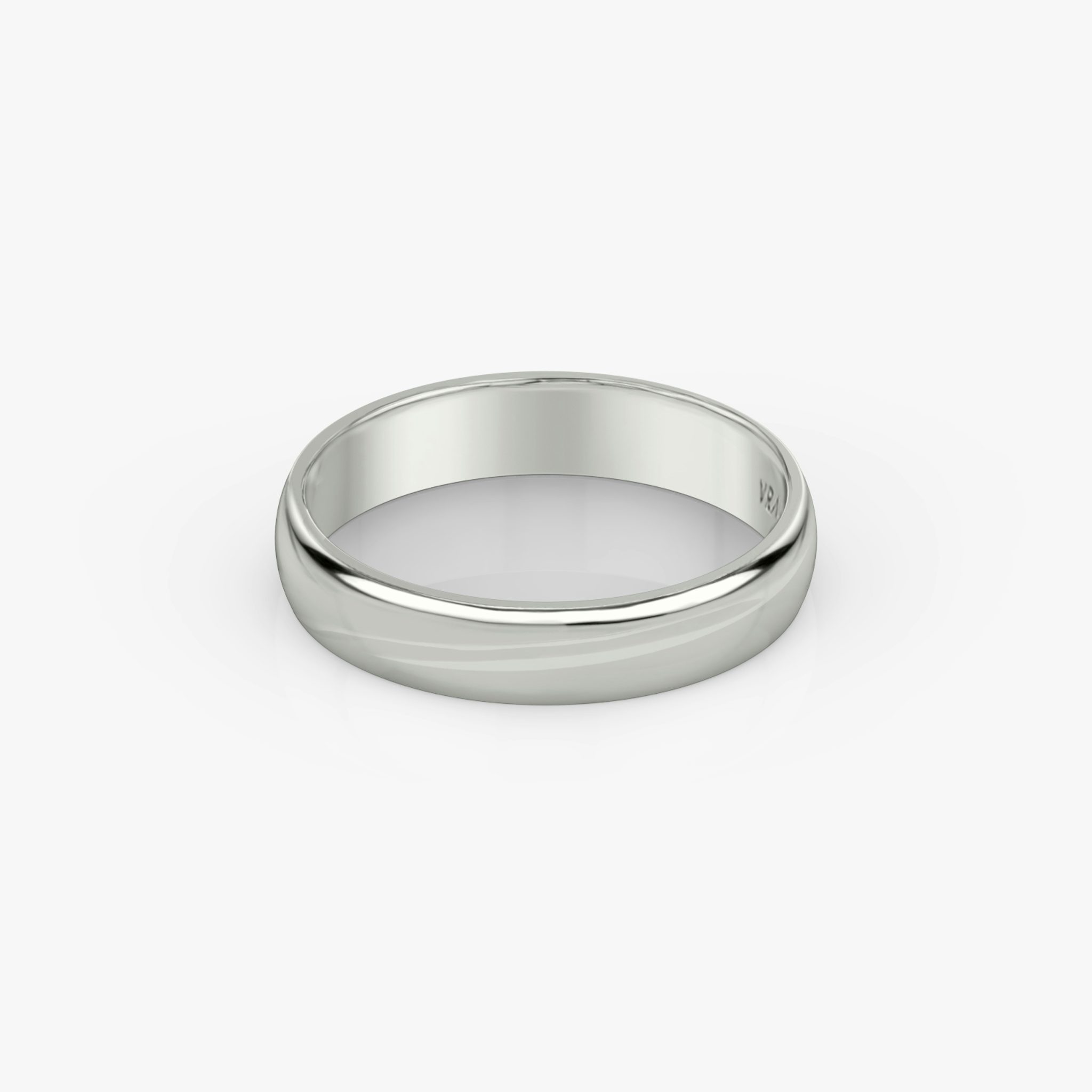 The Round | 18k | White Gold | bandWidth: 4.5mm