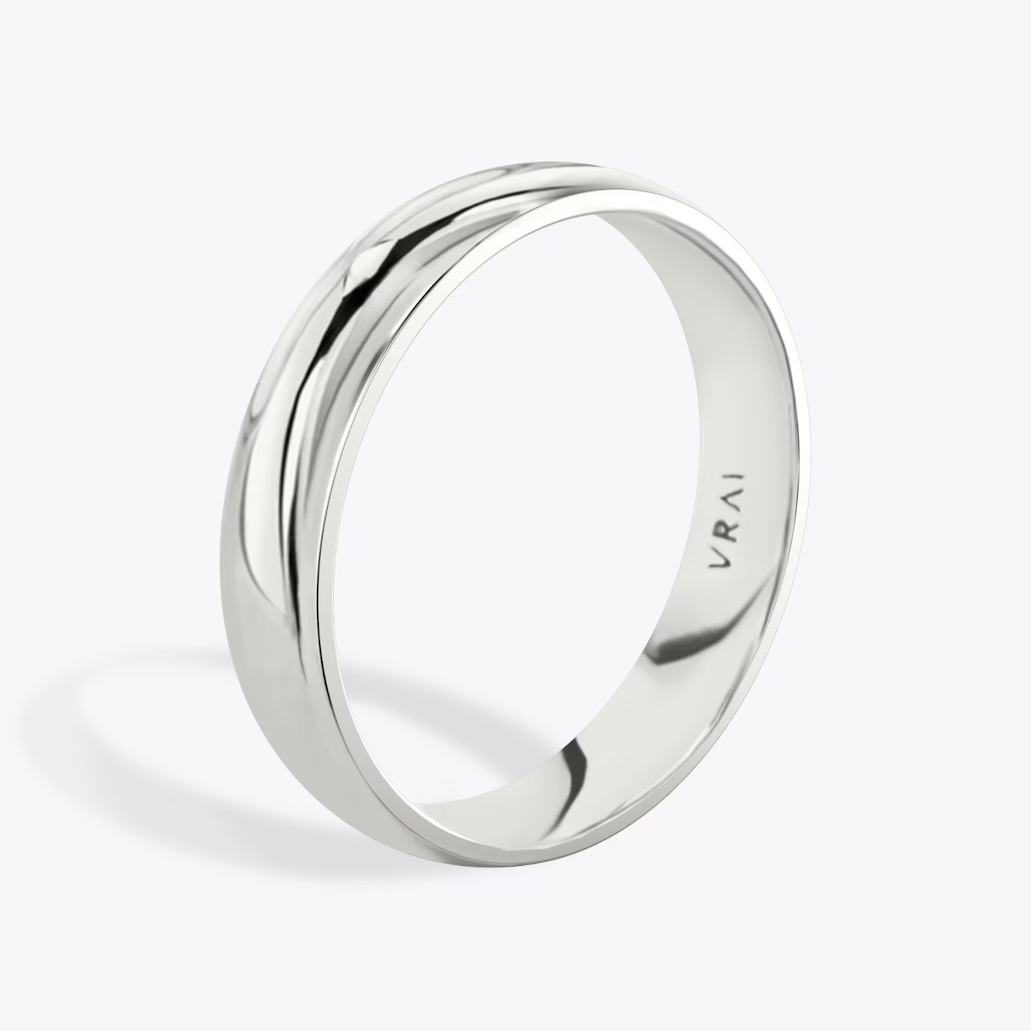 The Round | 18k | White Gold | bandWidth: 4.5mm