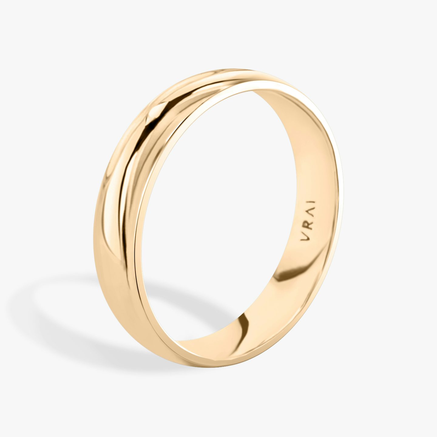 The Round | 14k | Rose Gold | bandWidth: 4.5mm