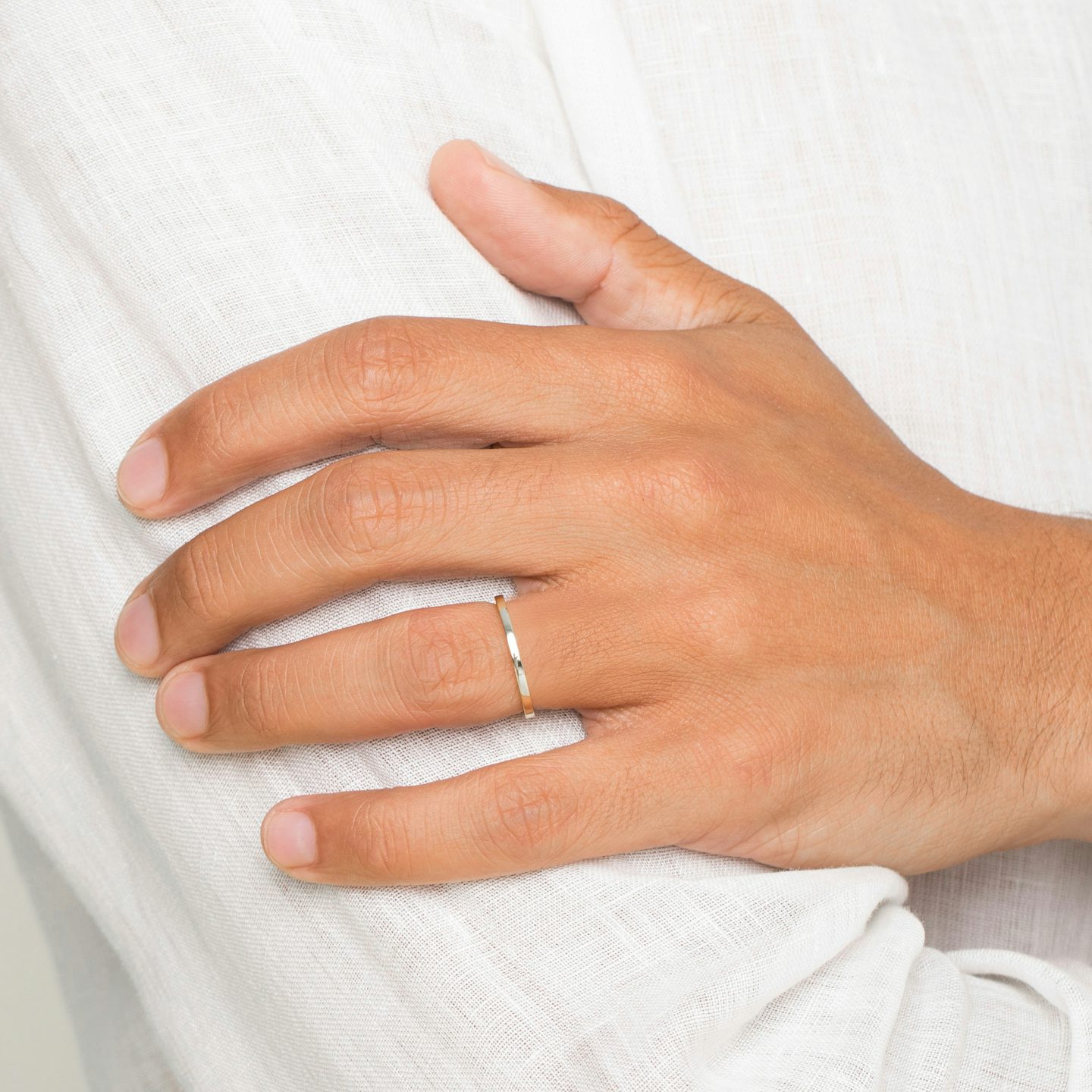 The Flat | 18k | Yellow Gold | bandWidth: 1.5mm