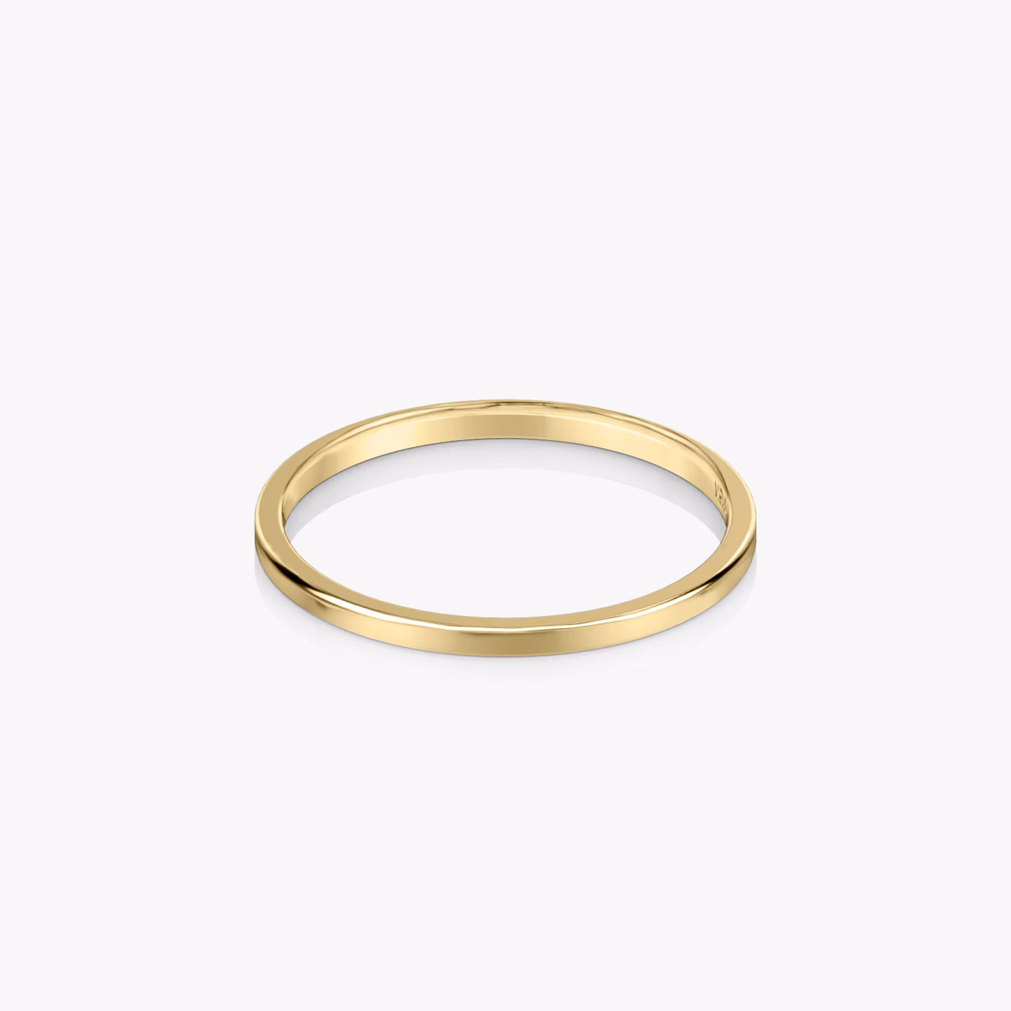 The Flat | 18k | Yellow Gold | bandWidth: 1.5mm