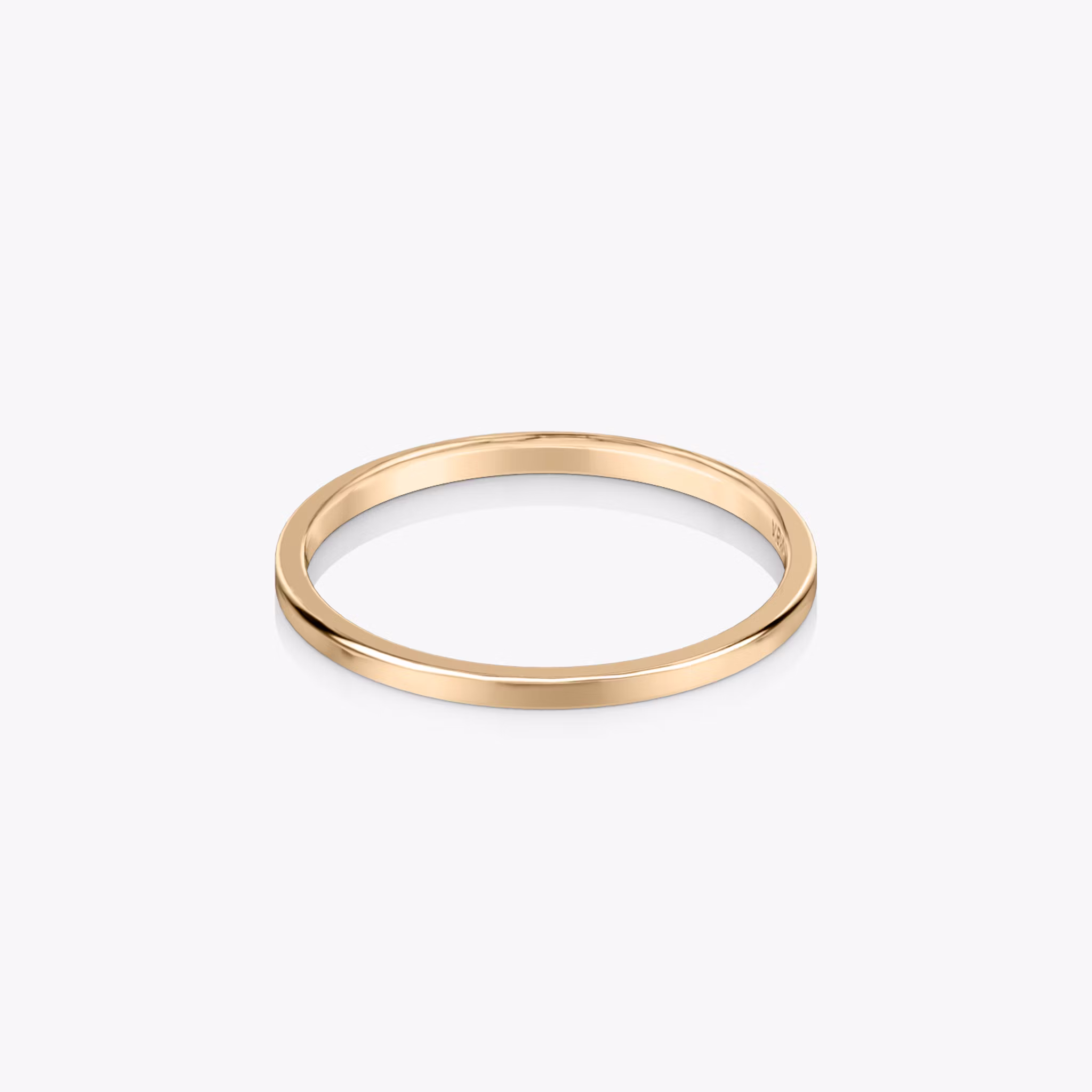 The Flat | 14k | Rose Gold | bandWidth: 1.5mm